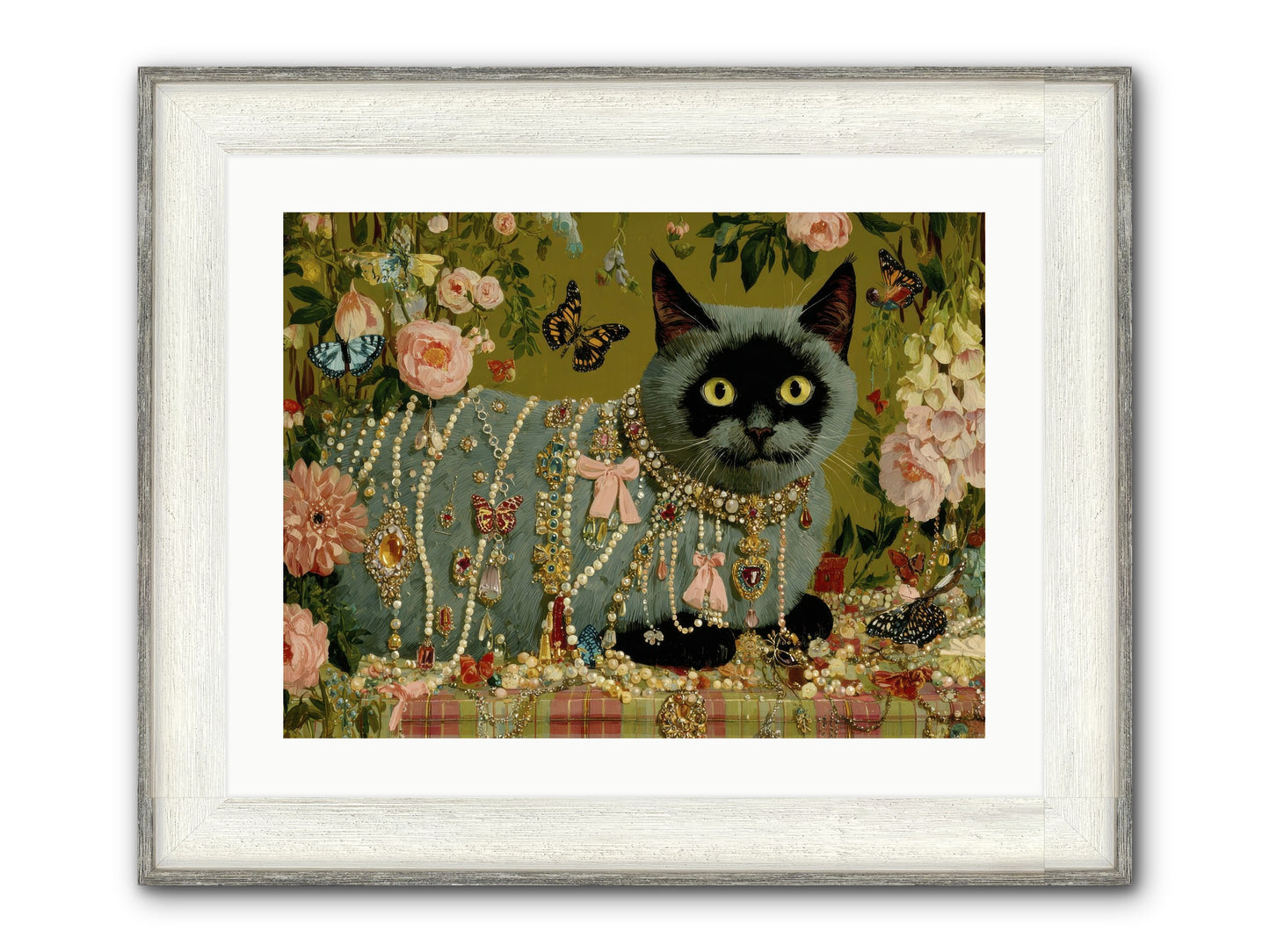 Silent Jubilee No.1 Framed Print - Driftwood White 24x18