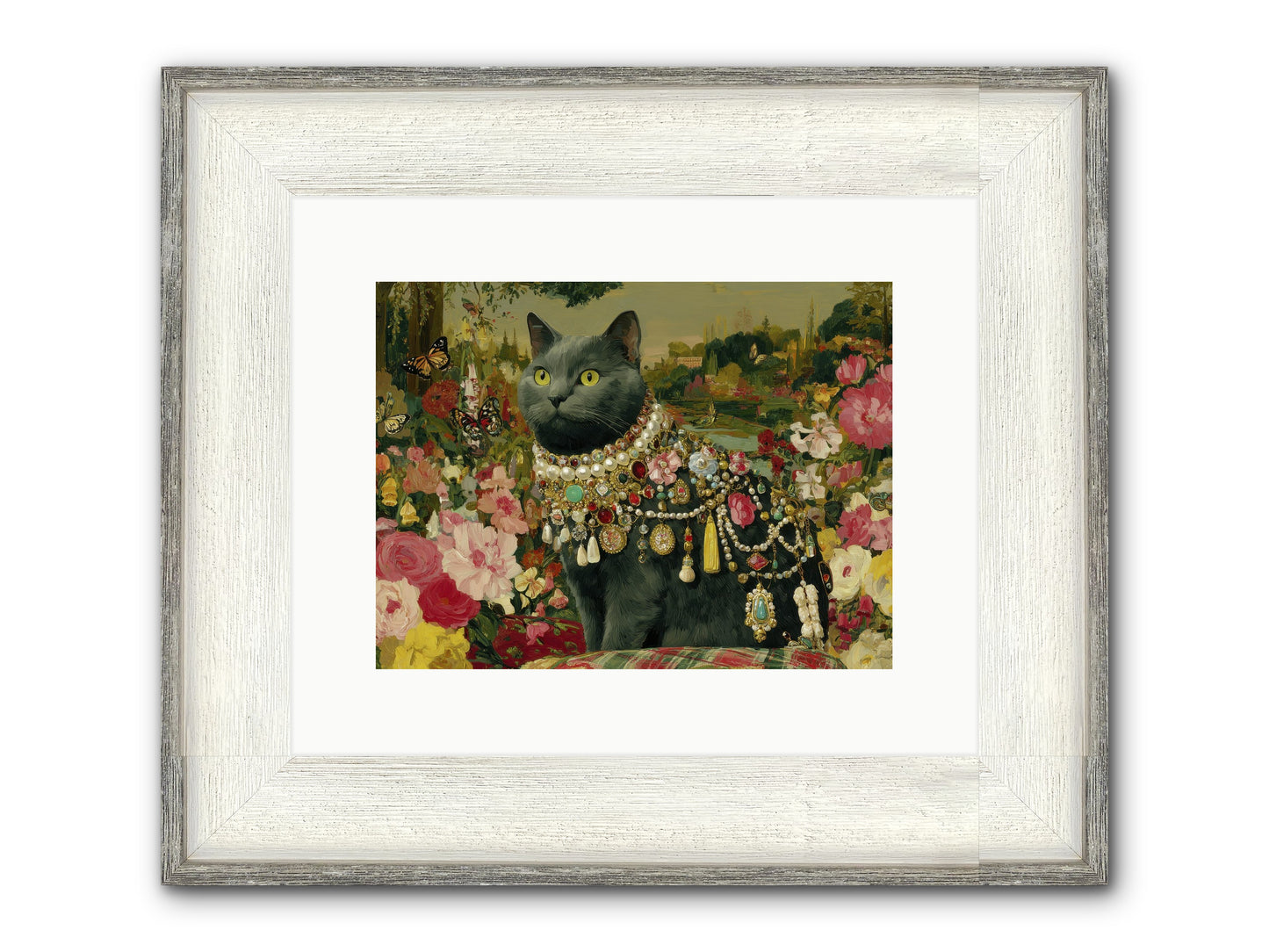 Silent Jubilee No.2 Framed Print - Driftwood White 12x9