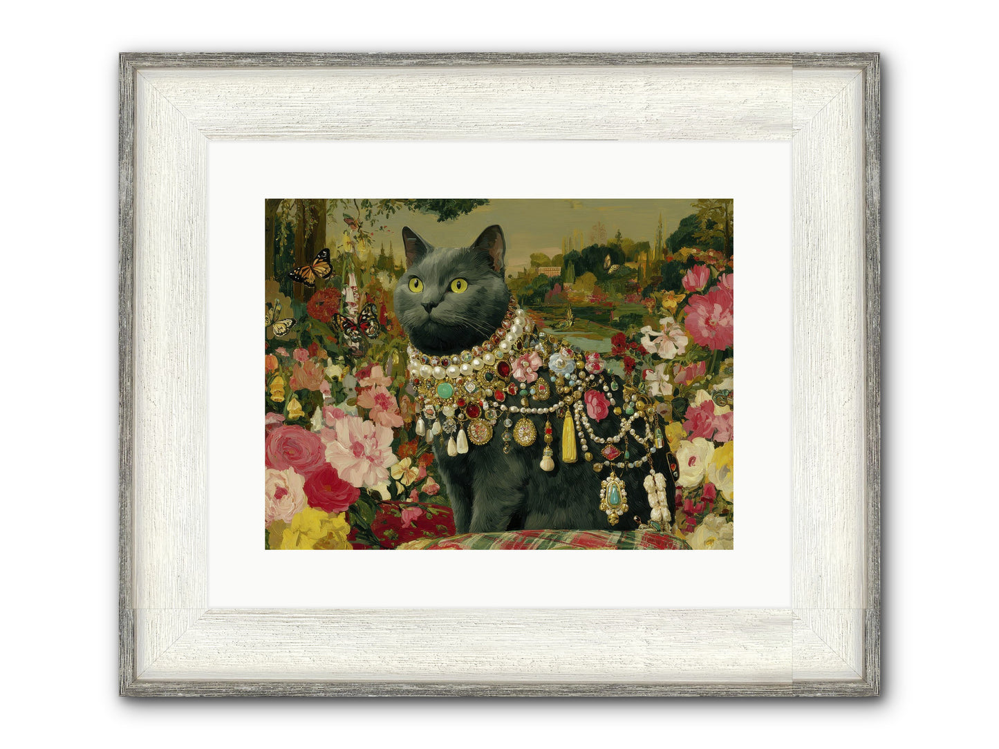 Silent Jubilee No.2 Framed Print - Driftwood White 16x12