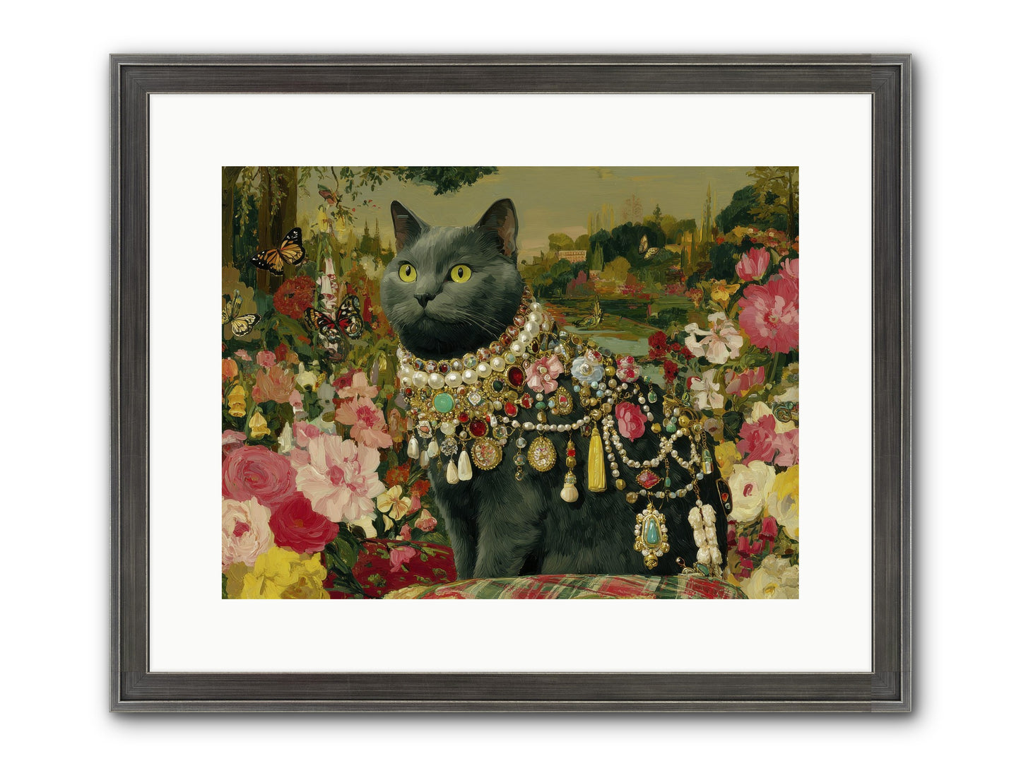 Silent Jubilee No.2 Framed Print - Slimwoods Black/Silver 16x12