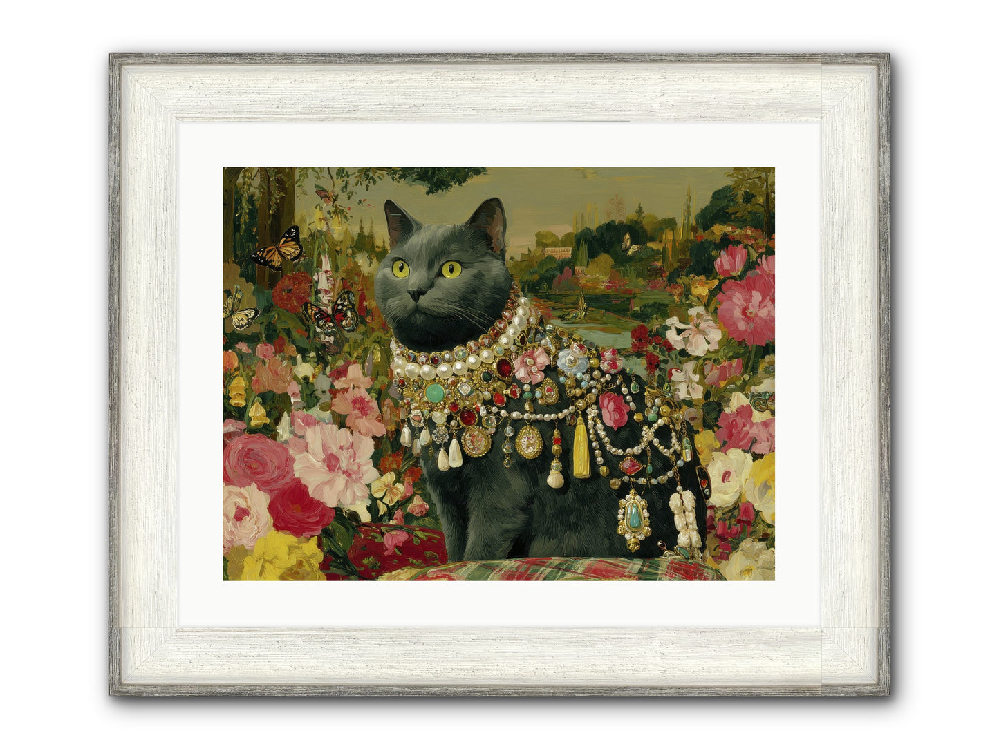 Silent Jubilee No.2 Framed Print - Driftwood White 24x18