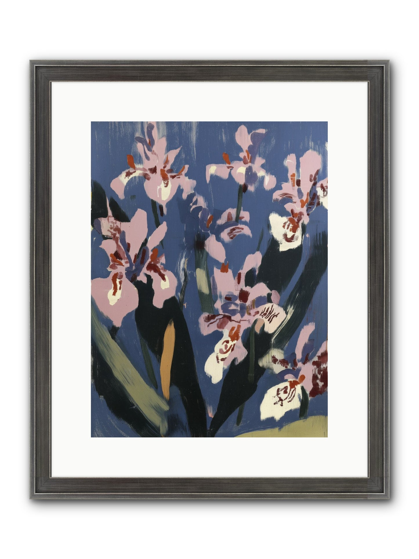 Silent Opera Framed Print - Slimwoods Black/Silver 12x16