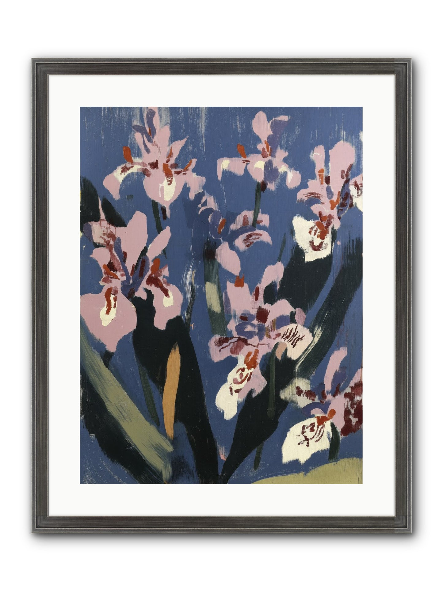 Silent Opera Framed Print - Slimwoods Black/Silver 18x24