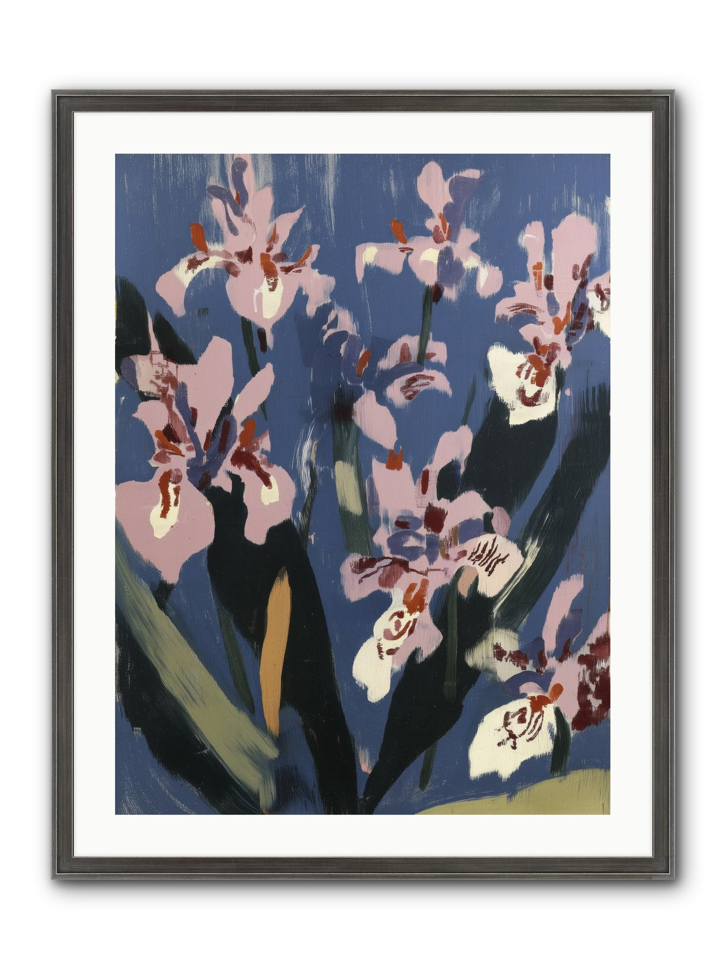 Silent Opera Framed Print - Slimwoods Black/Silver 24x32