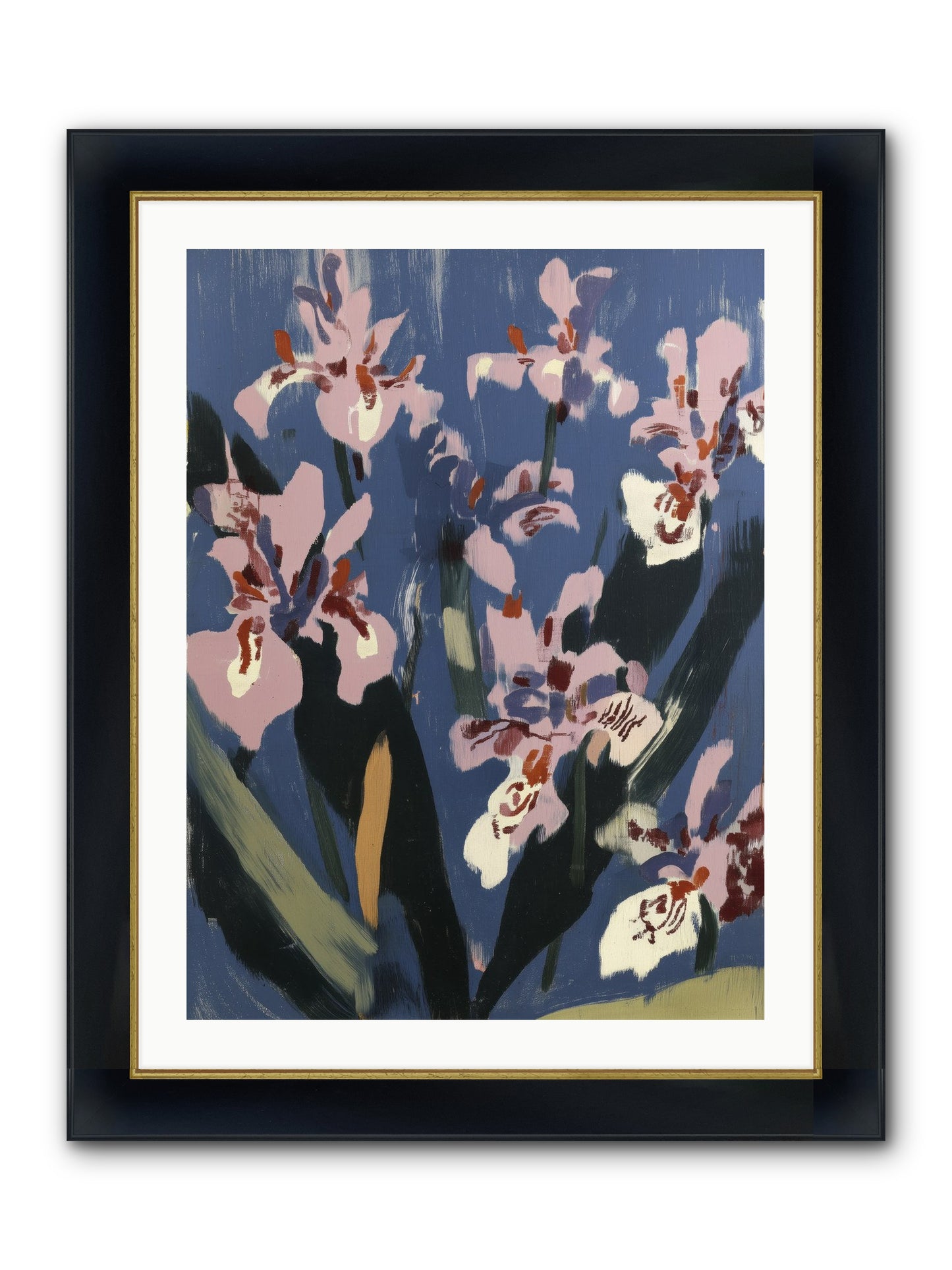 Silent Opera Framed Print - Wide Black w/Gold 24x32