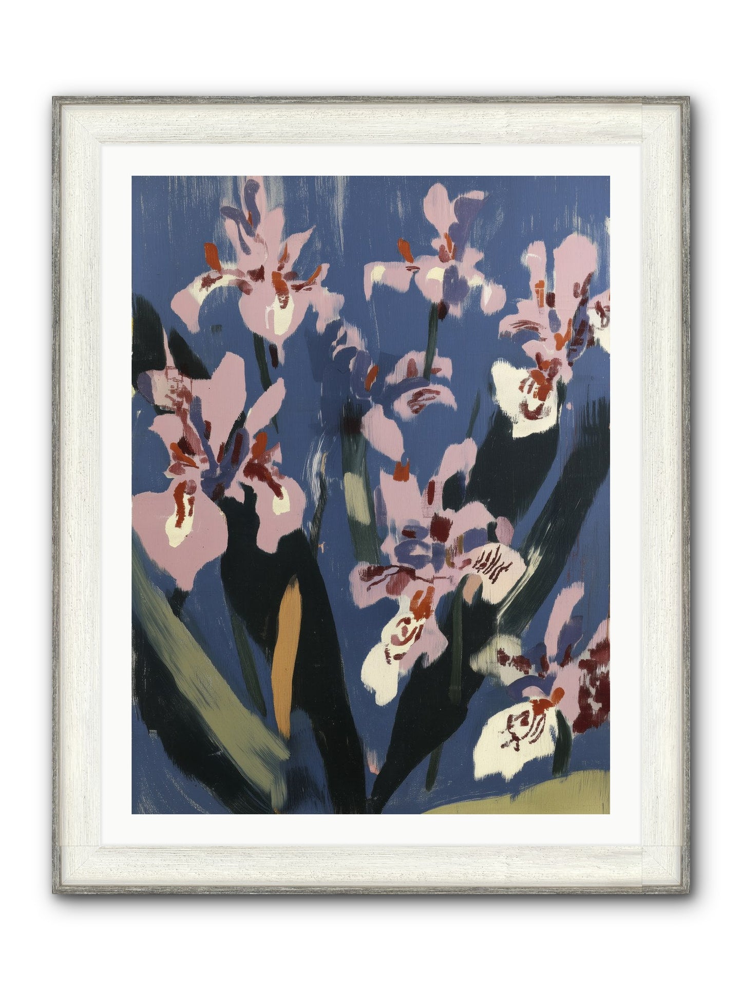 Silent Opera Framed Print - Driftwood White 30x40