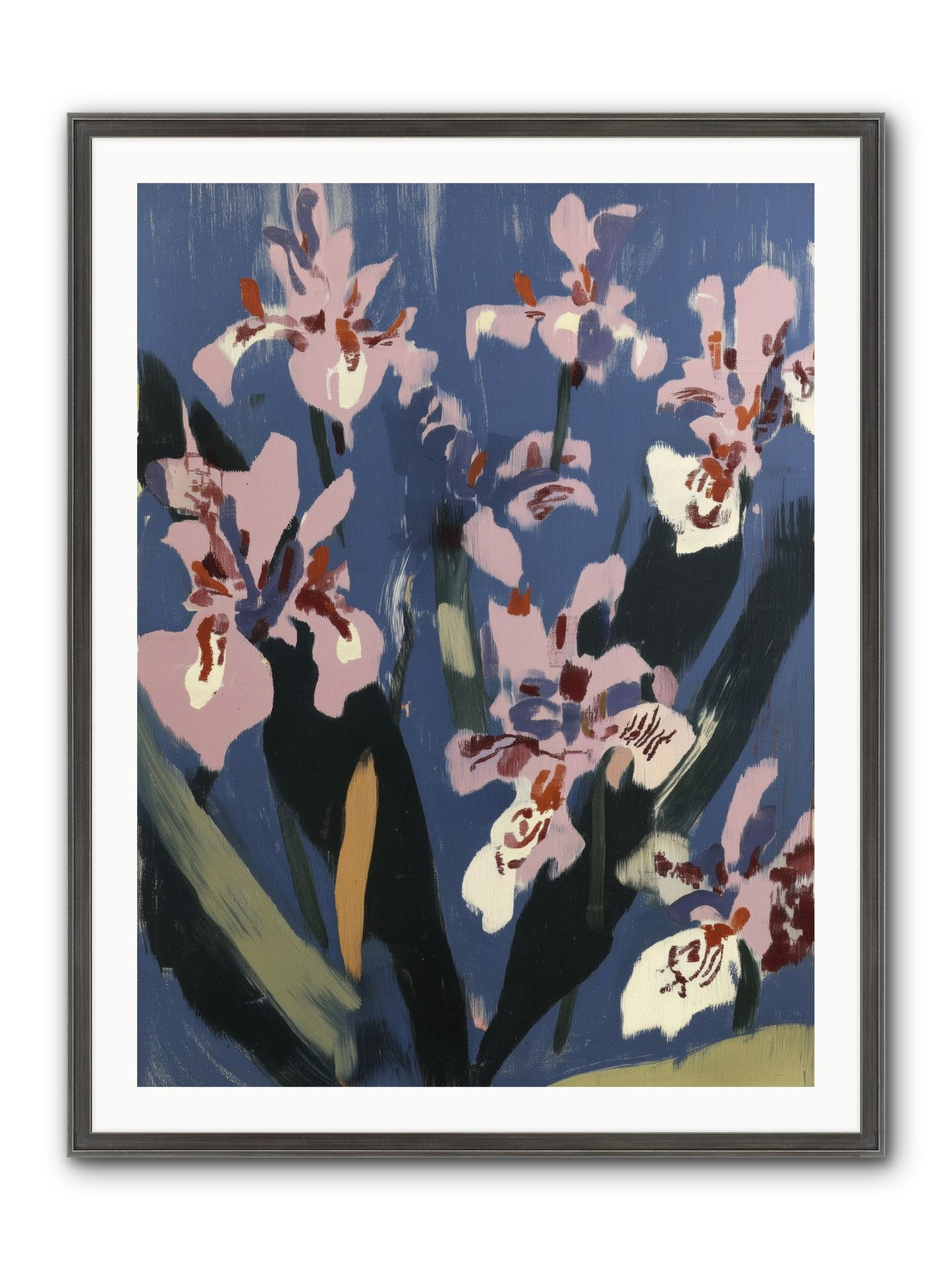 Silent Opera Framed Print - Slimwoods Black/Silver 30x40