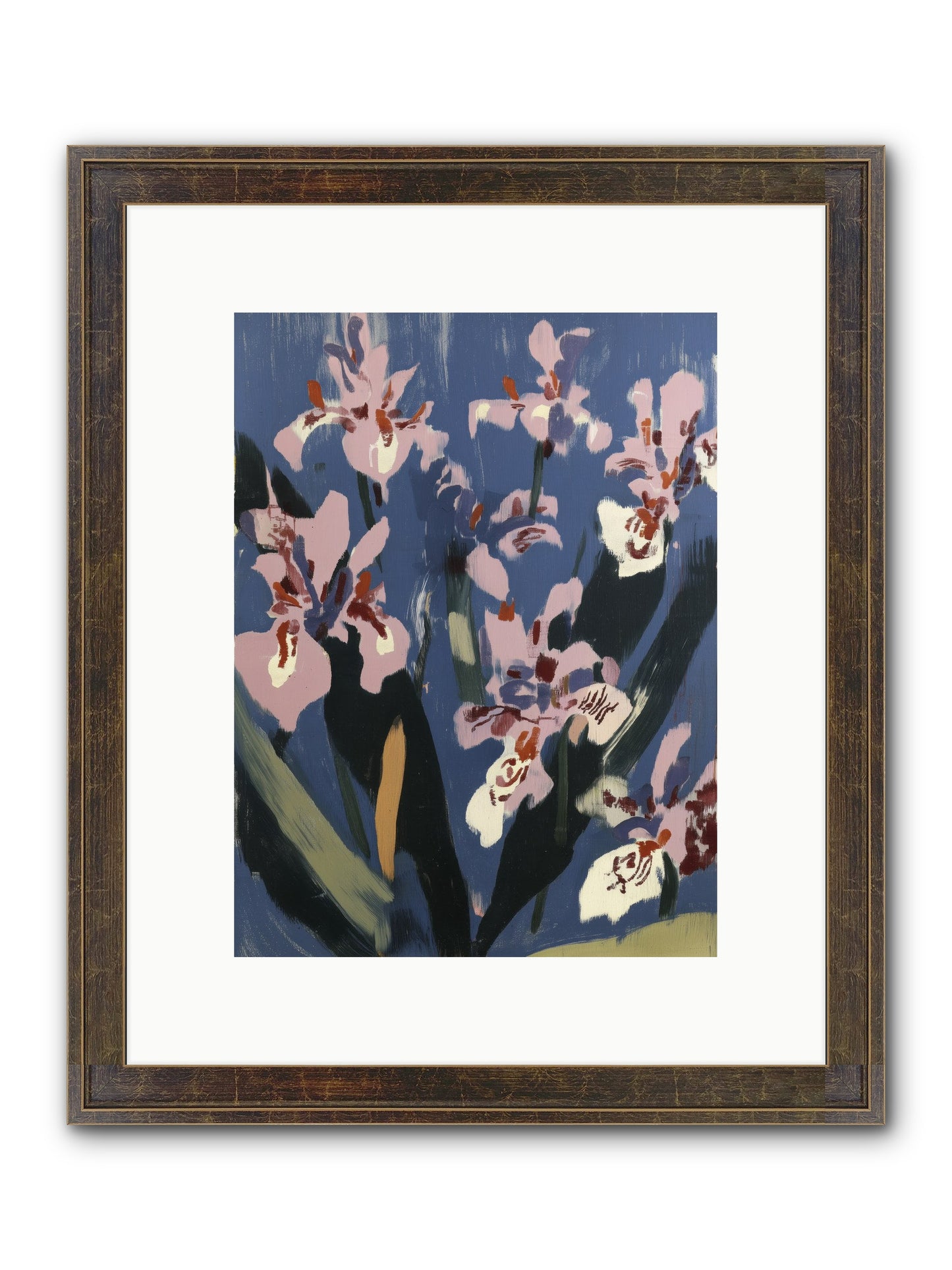 Silent Opera Framed Print - Slimwoods Black/Gold 9x12