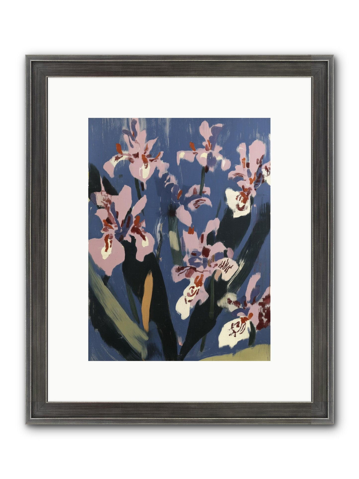 Silent Opera Framed Print - Slimwoods Black/Silver 9x12