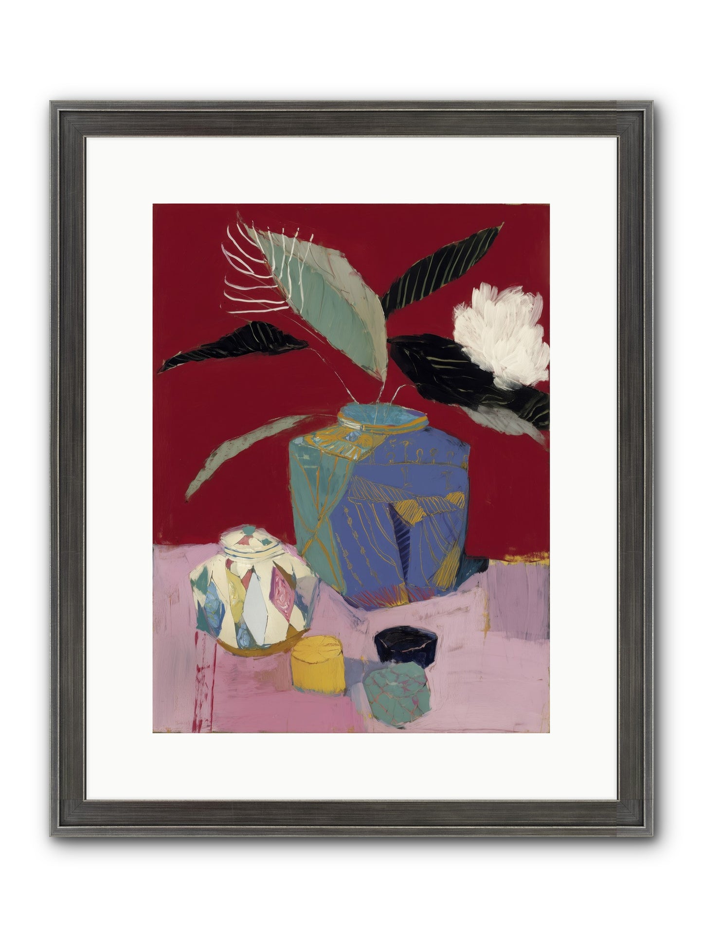 Silent Prism Framed Print - Slimwoods Black/Silver 12x16