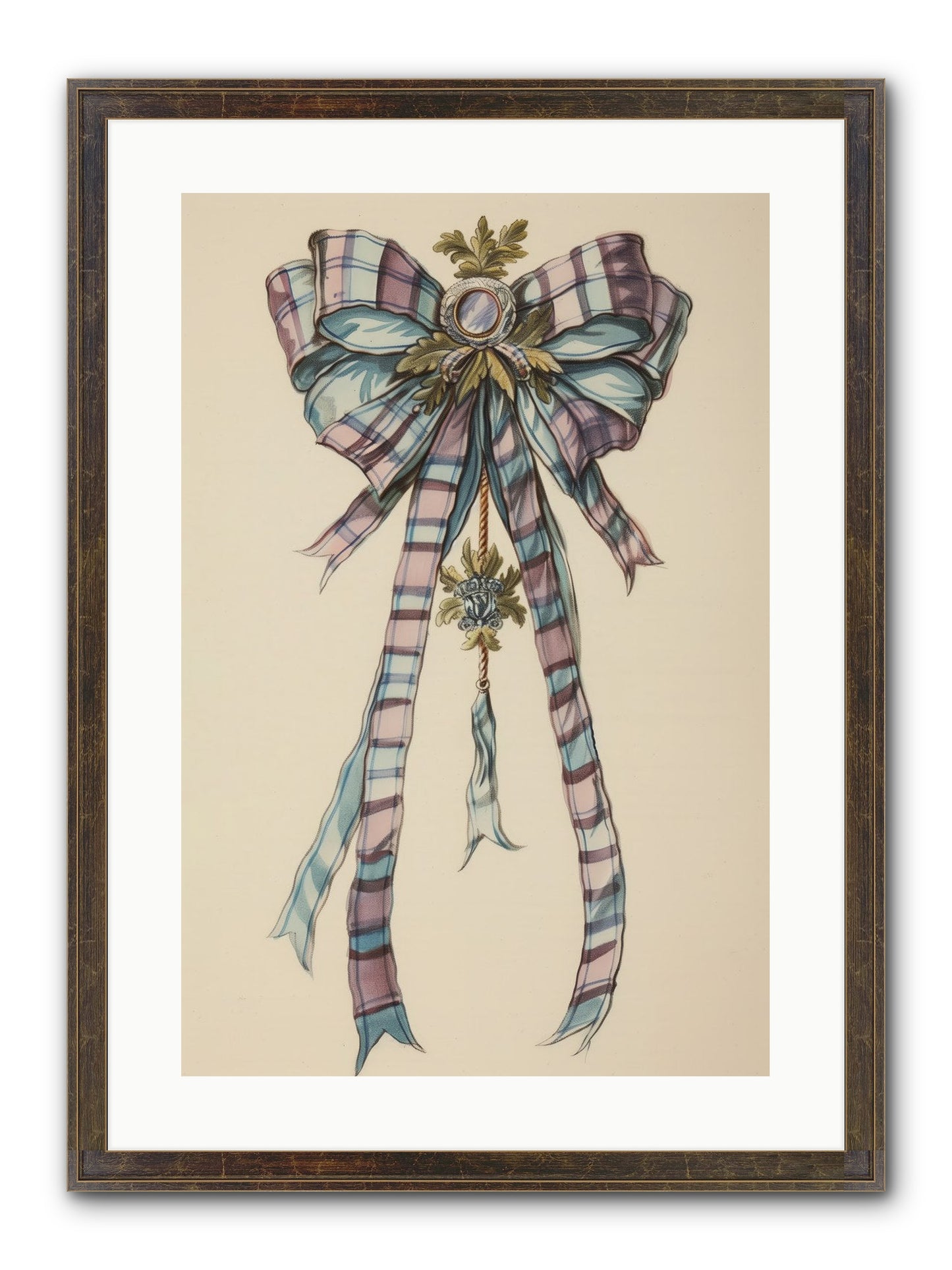 Silk Cascade Framed Print - Slimwoods Black/Gold 16x24