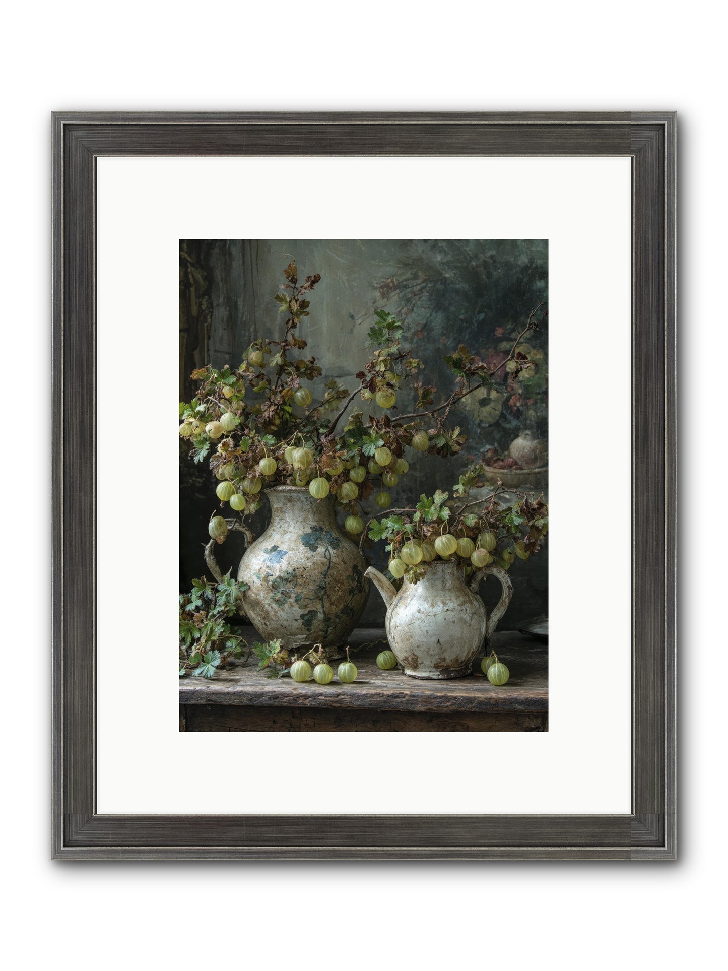 Silver Lining Framed Print - Slimwoods Black/Silver 9x12