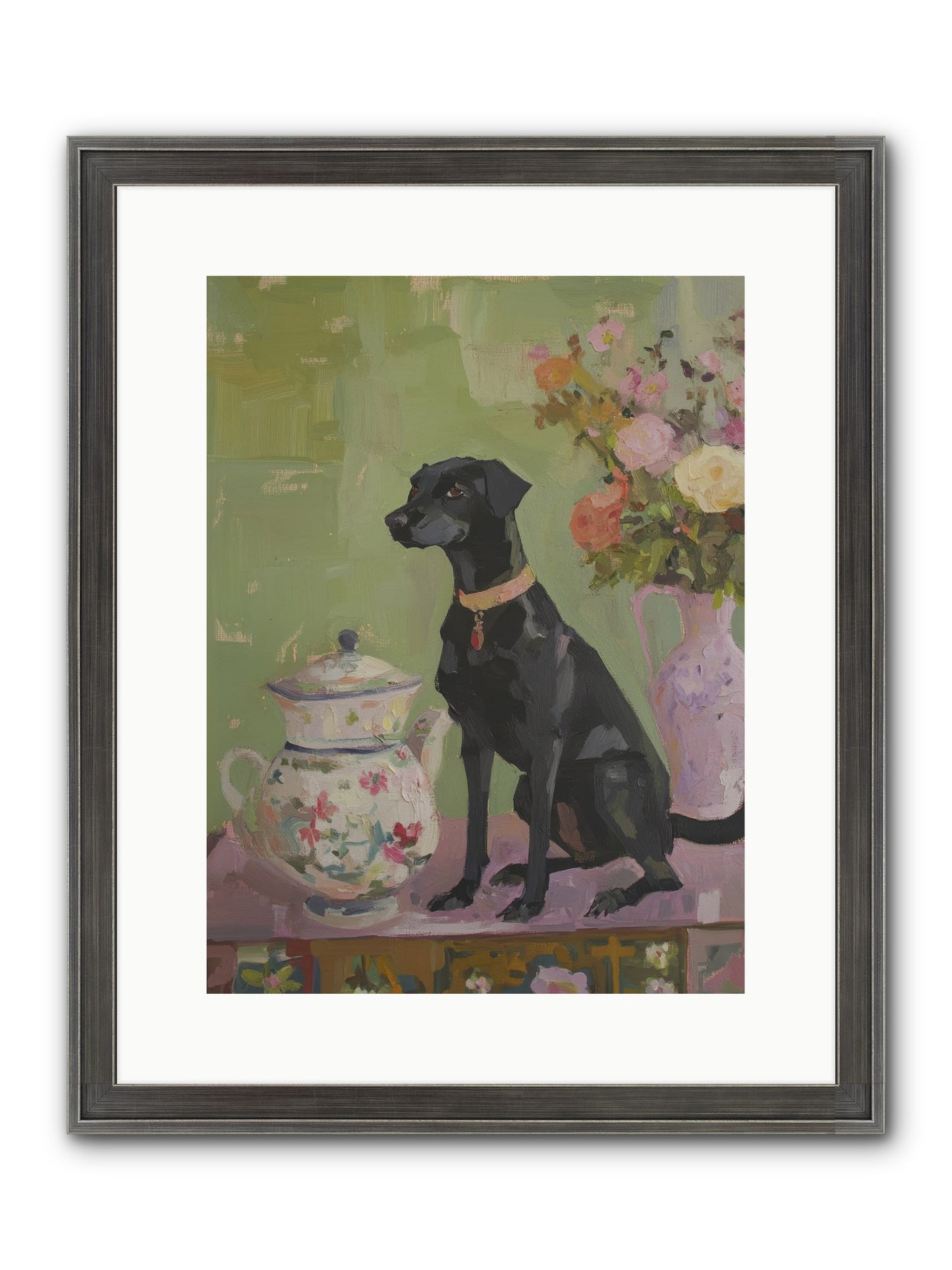 Silver Spoon Framed Print - Slimwoods Black/Silver 12x16