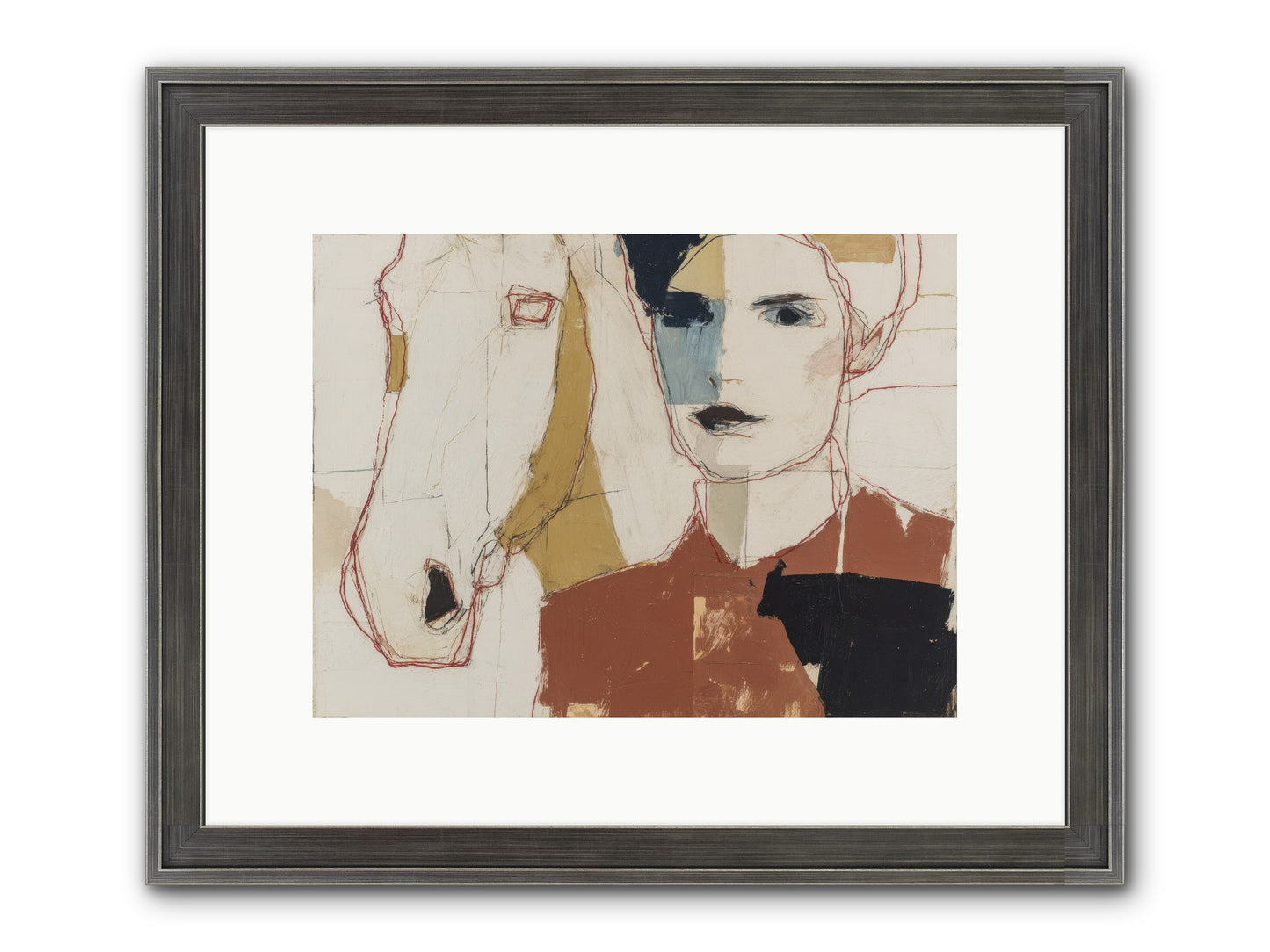 Simply Spellbound Framed Print - Slimwoods Black/Silver 12x9