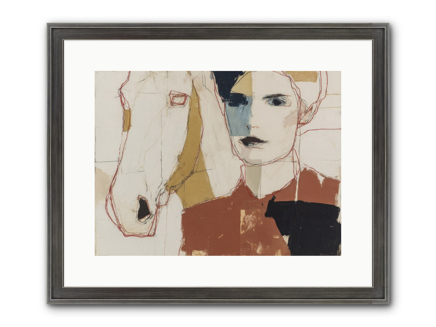 Simply Spellbound Framed Print - Slimwoods Black/Silver 16x12