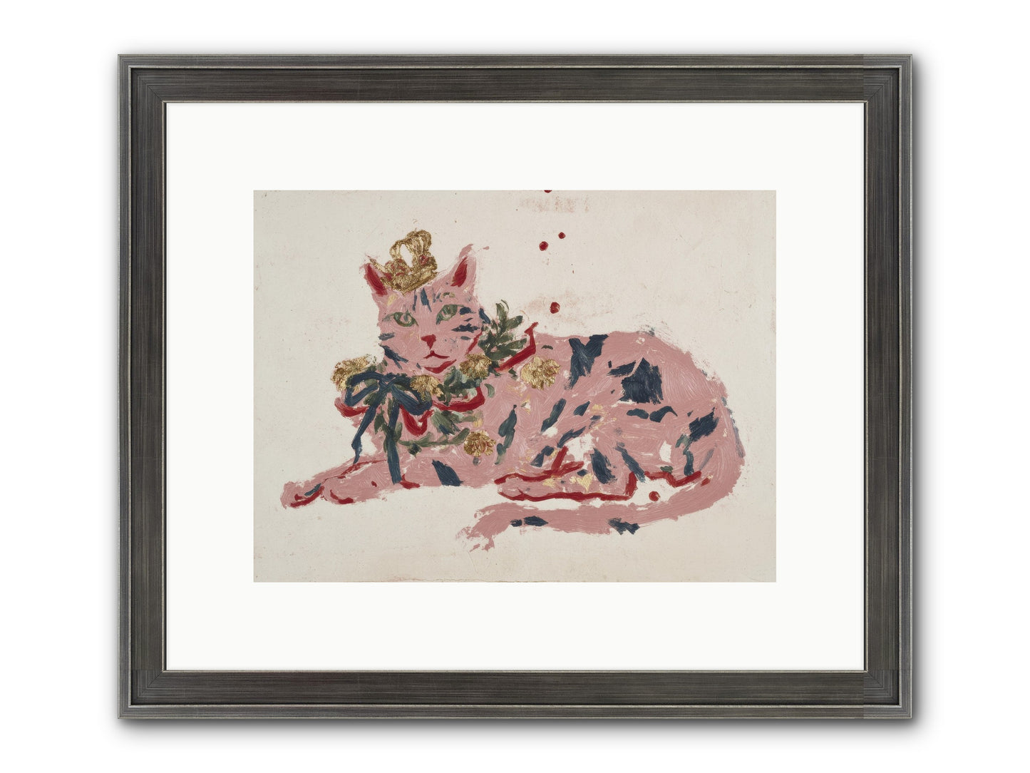 Slightly Unraveled Estate Framed Print - Slimwoods Black/Silver 12x9
