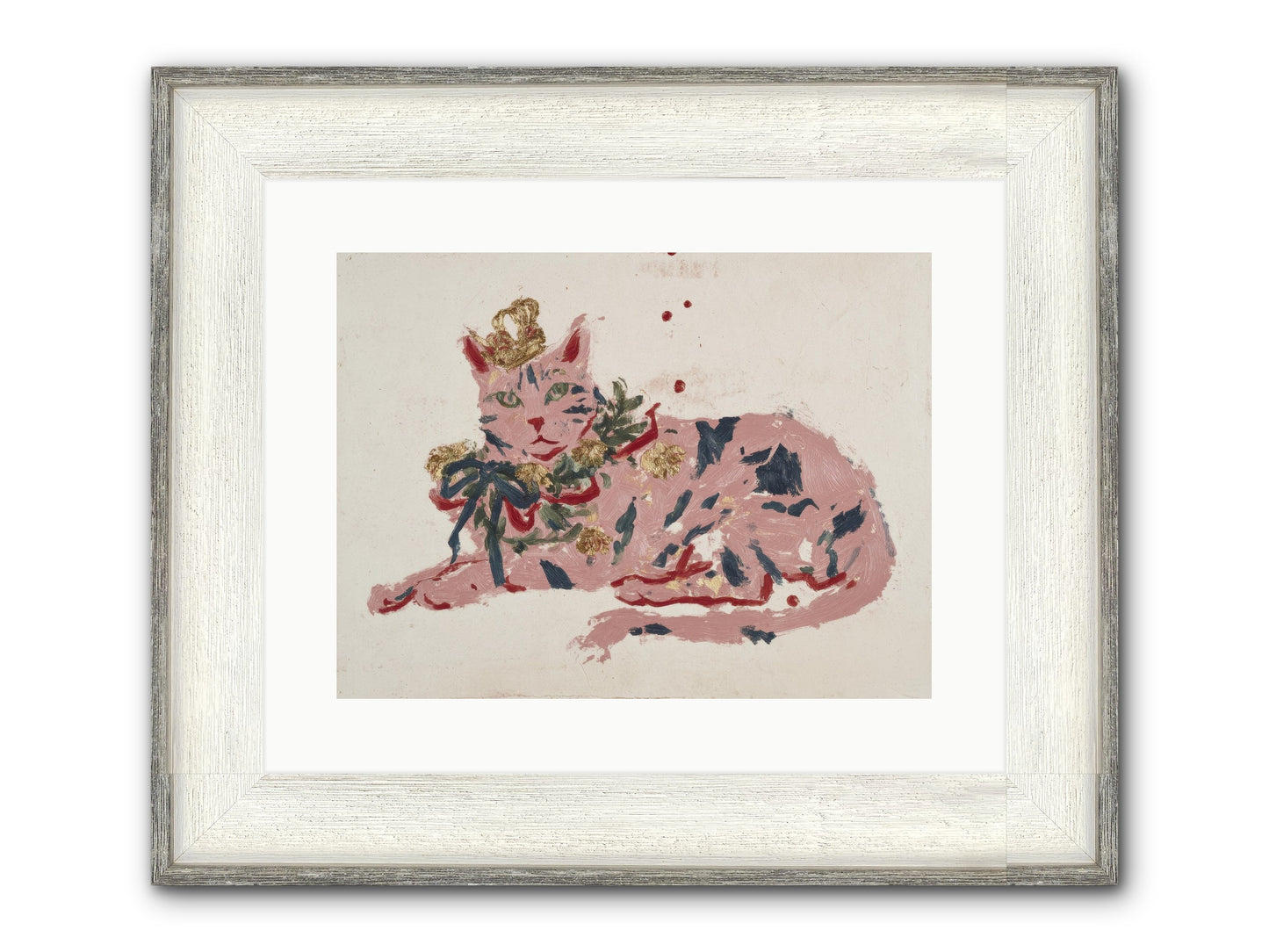 Slightly Unraveled Estate Framed Print - Driftwood White 16x12