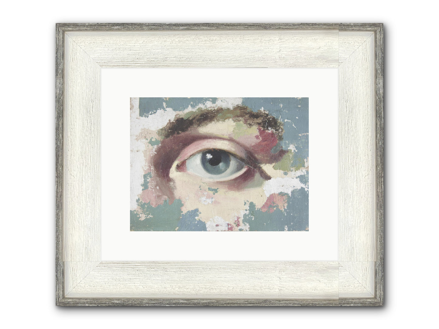 Small Wonders Framed Print - Driftwood White 12x9