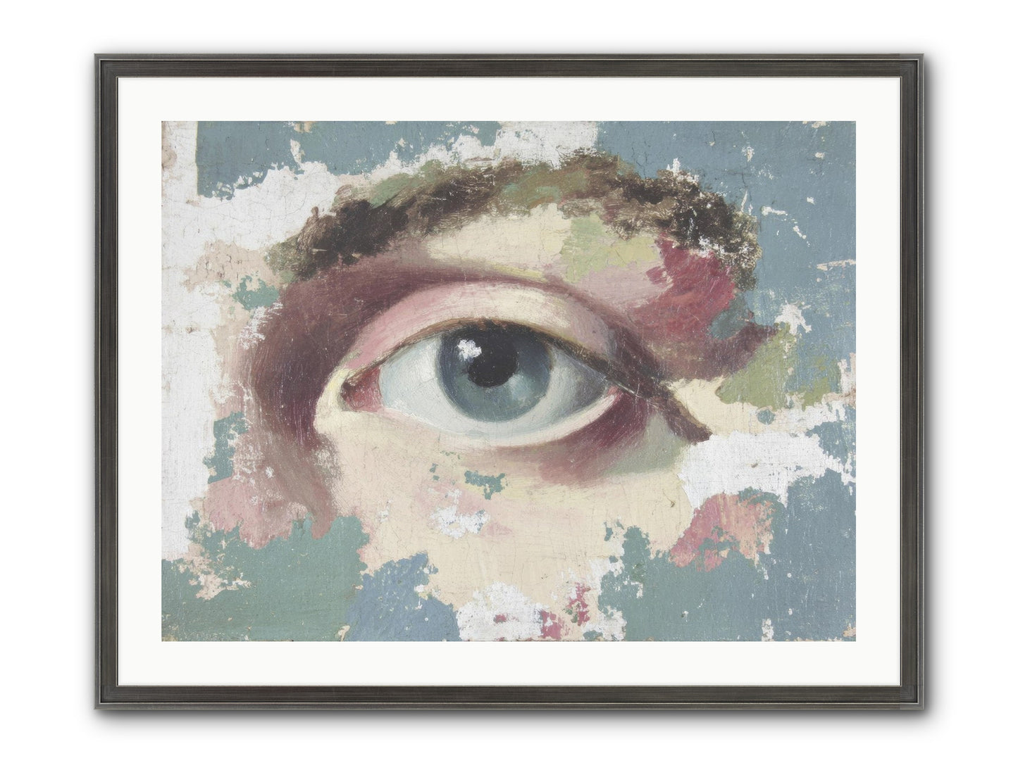 Small Wonders Framed Print - Slimwoods Black/Silver 32x24