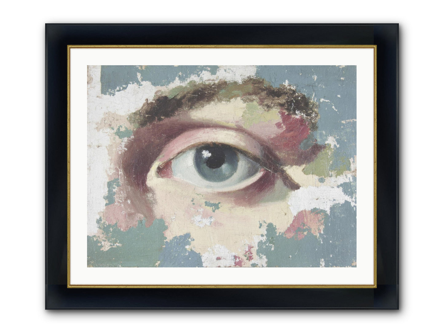 Small Wonders Framed Print - Wide Black w/Gold 32x24