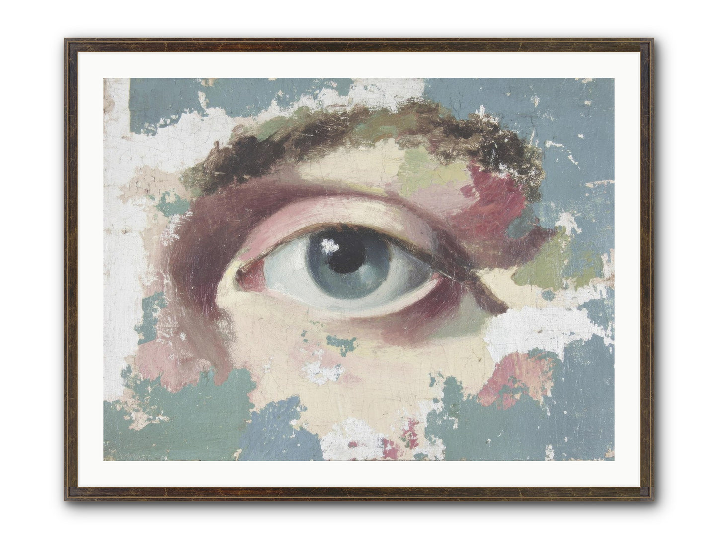 Small Wonders Framed Print - Slimwoods Black/Gold 40x30