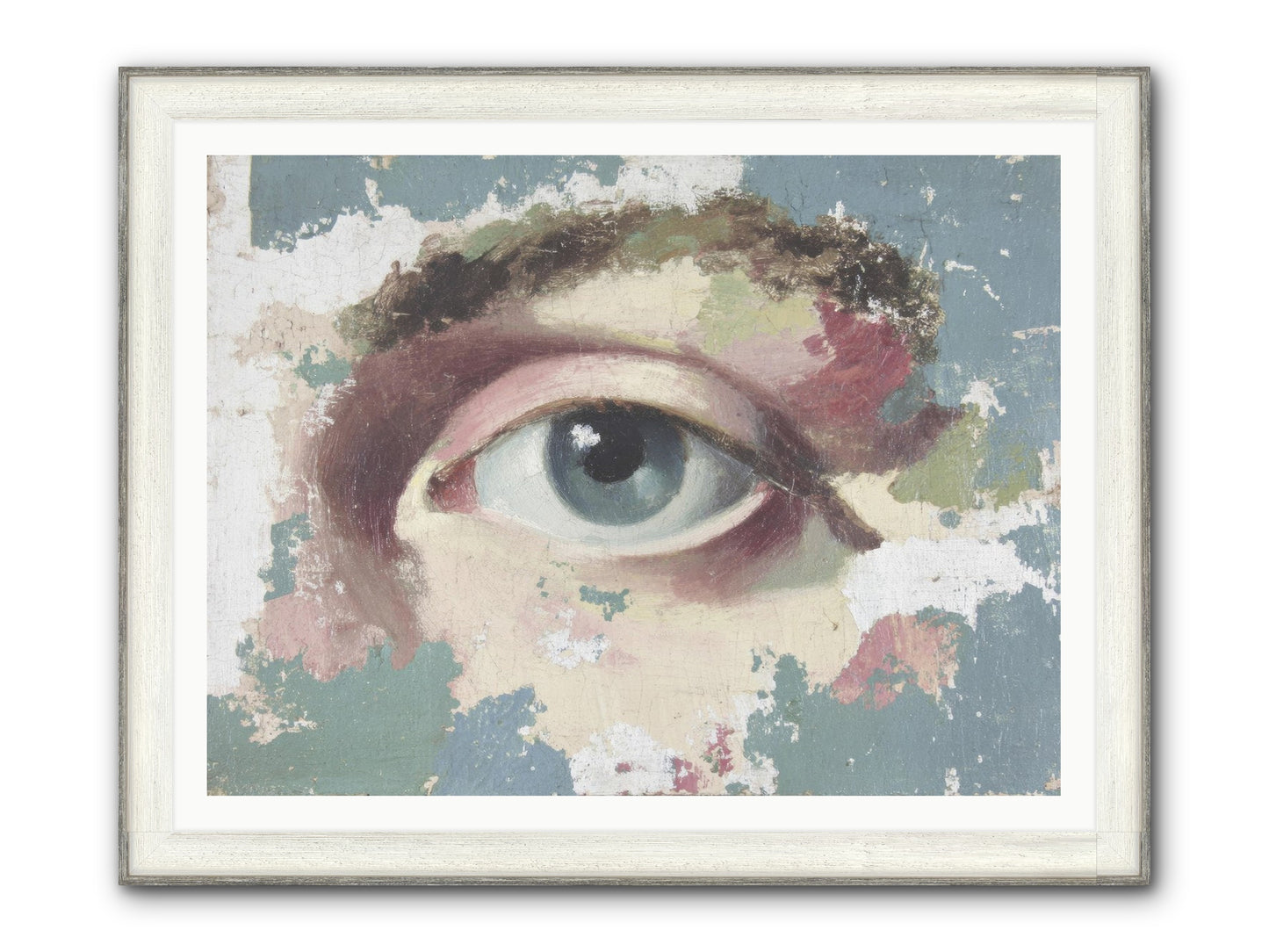 Small Wonders Framed Print - Driftwood White 48x36