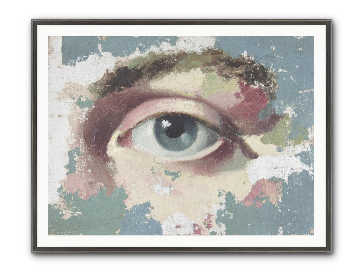 Small Wonders Framed Print - Slimwoods Black/Silver 48x36