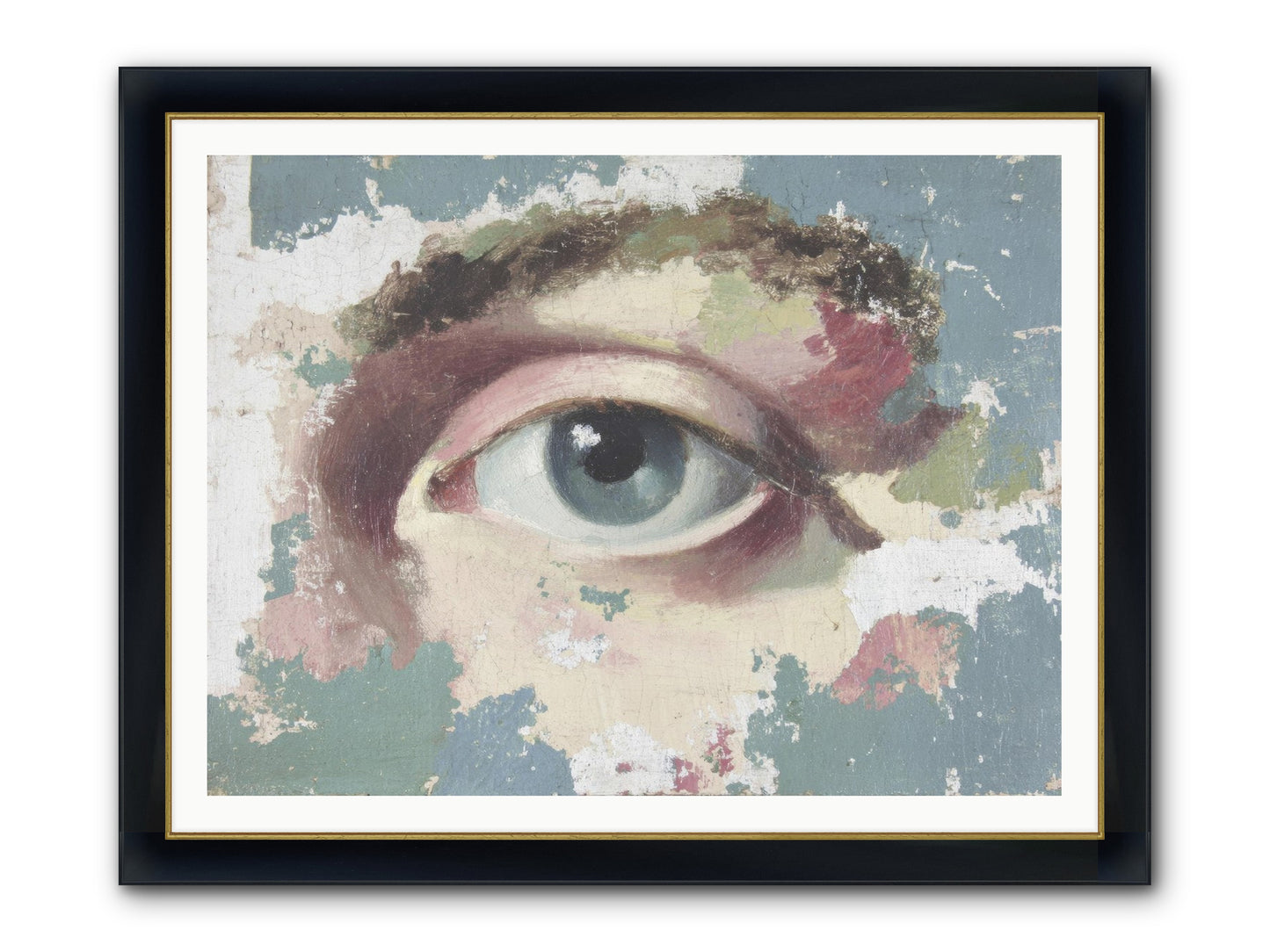 Small Wonders Framed Print - Wide Black w/Gold 48x36