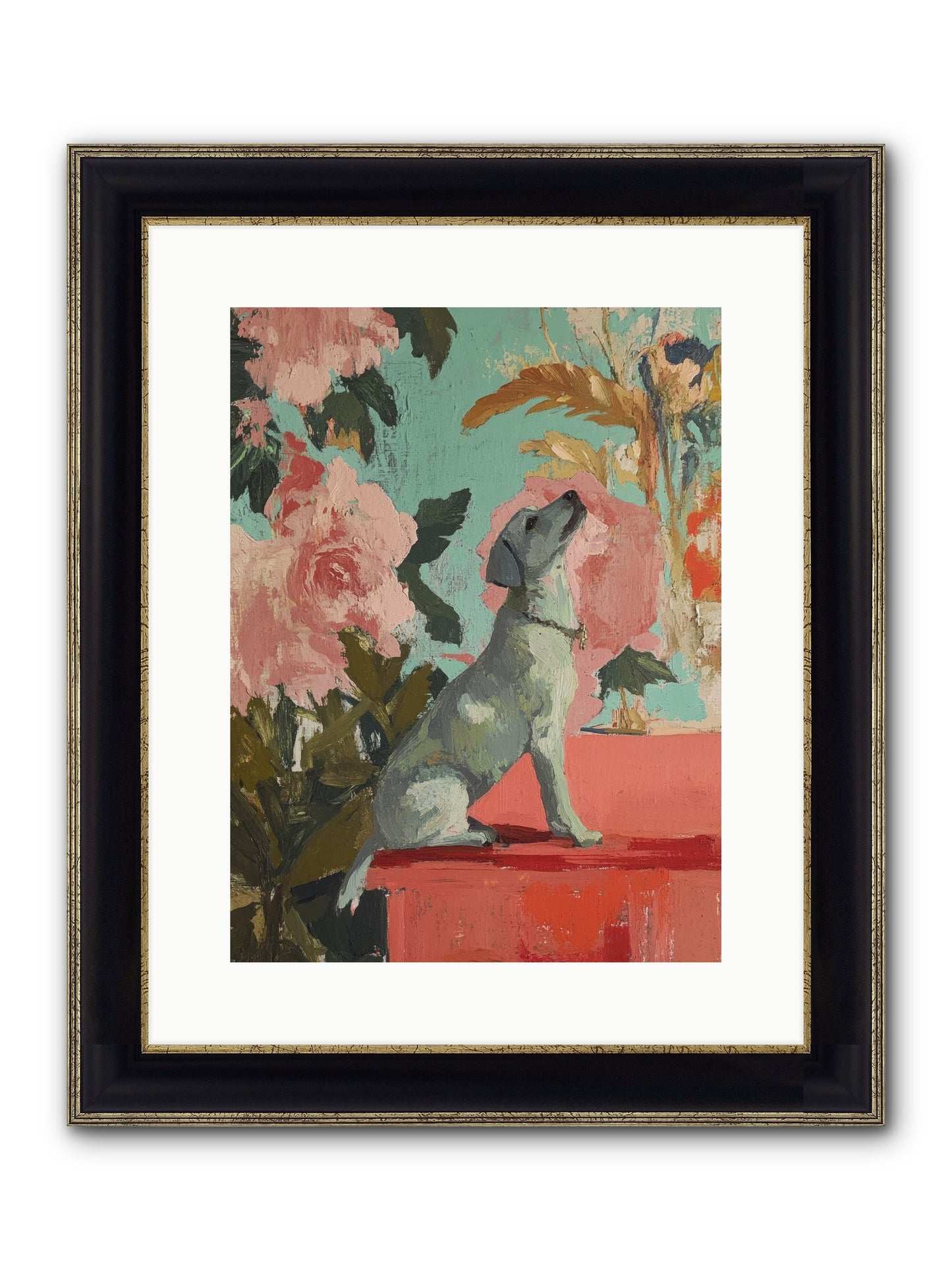 Smile's True Source Framed Print - Black & Gold 12x16