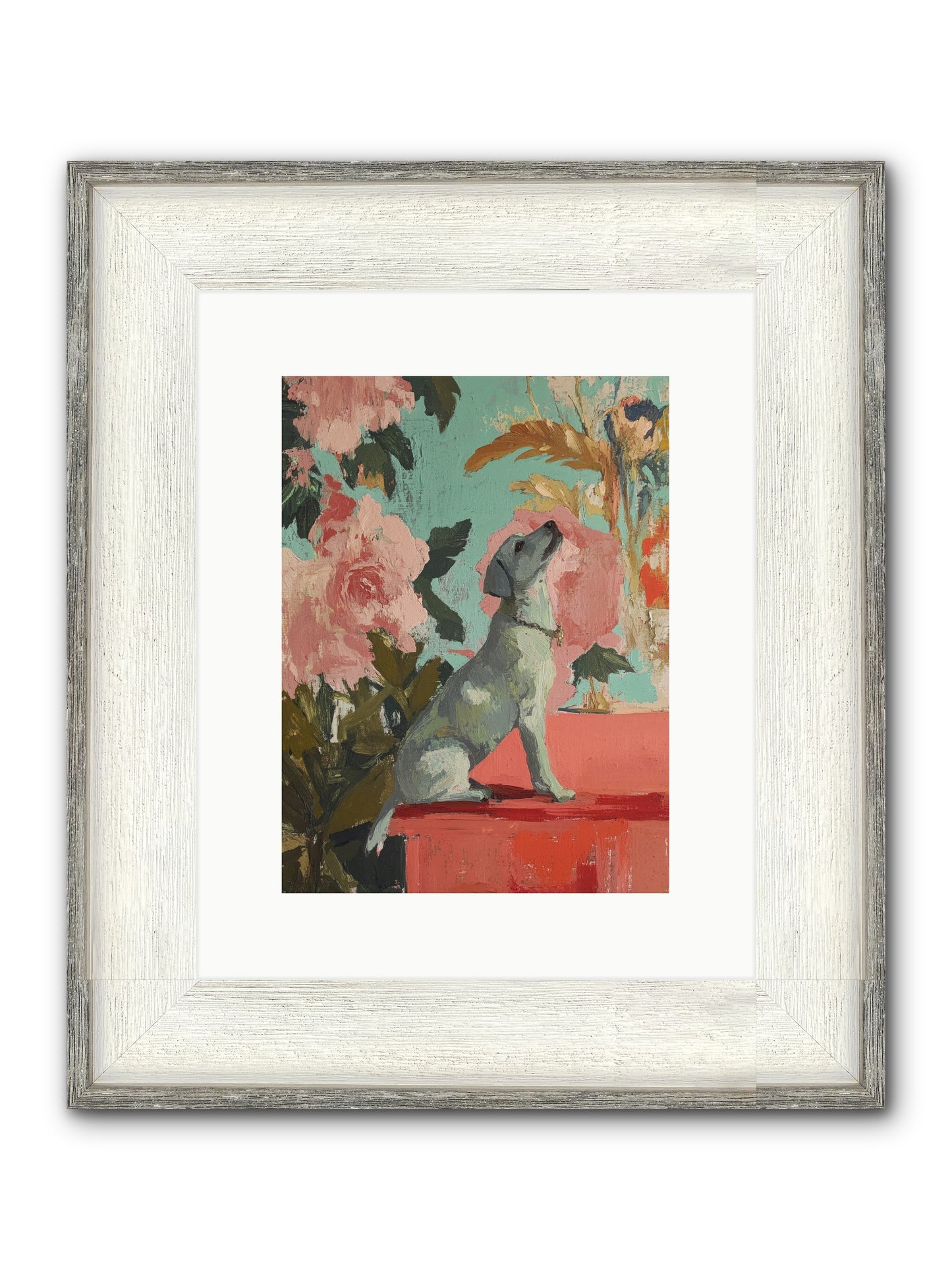 Smile's True Source Framed Print - Driftwood White 9x12
