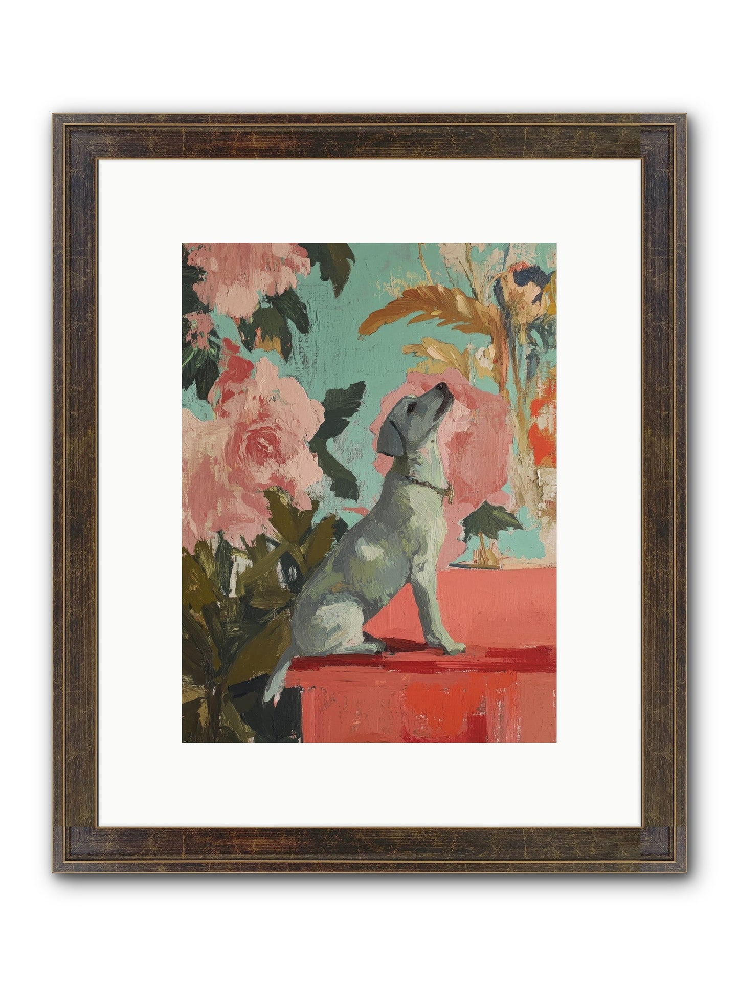Smile's True Source Framed Print - Slimwoods Black/Gold 9x12