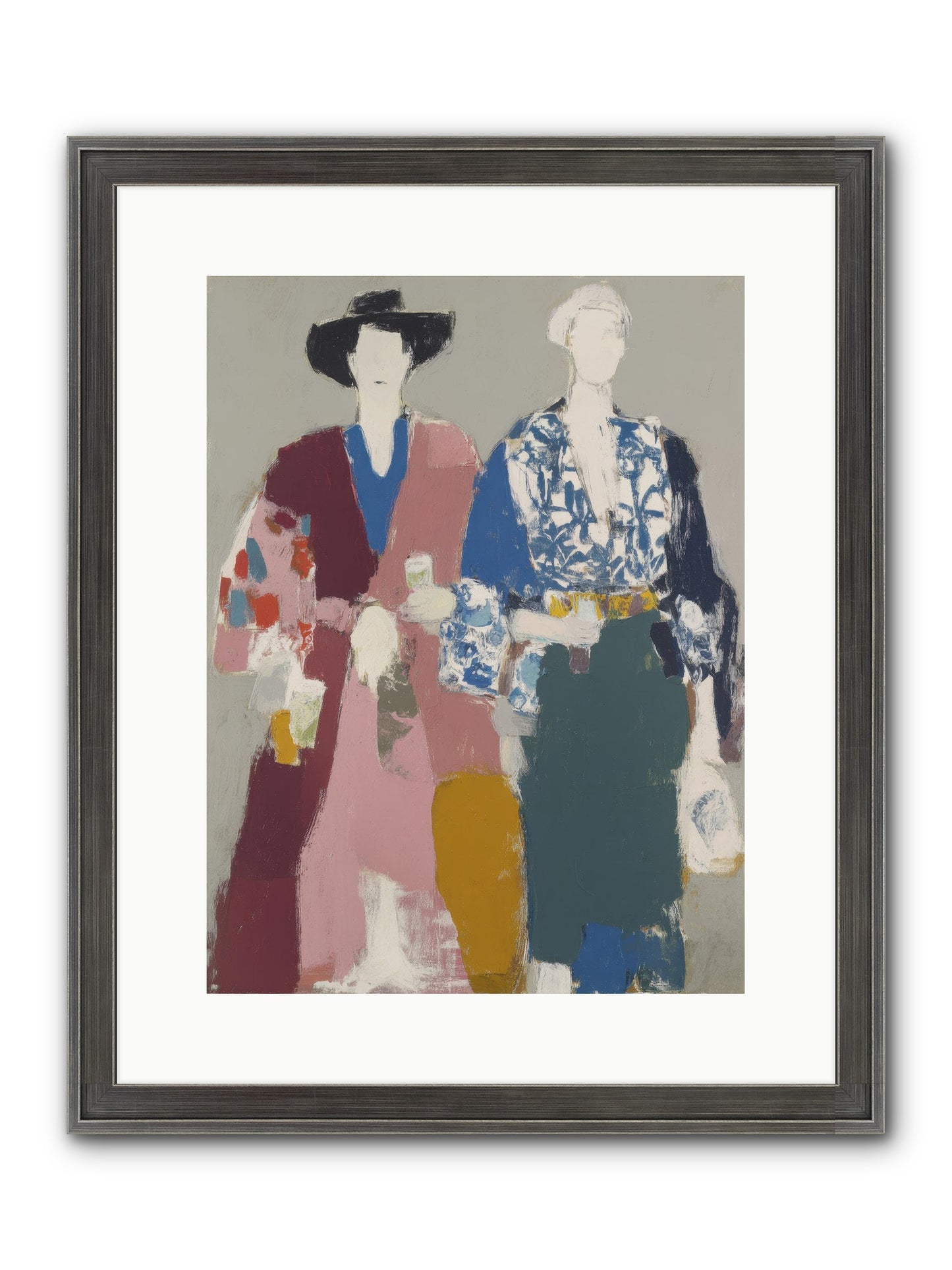 Society Of Afternoon Rituals Framed Print - Slimwoods Black/Silver 12x16