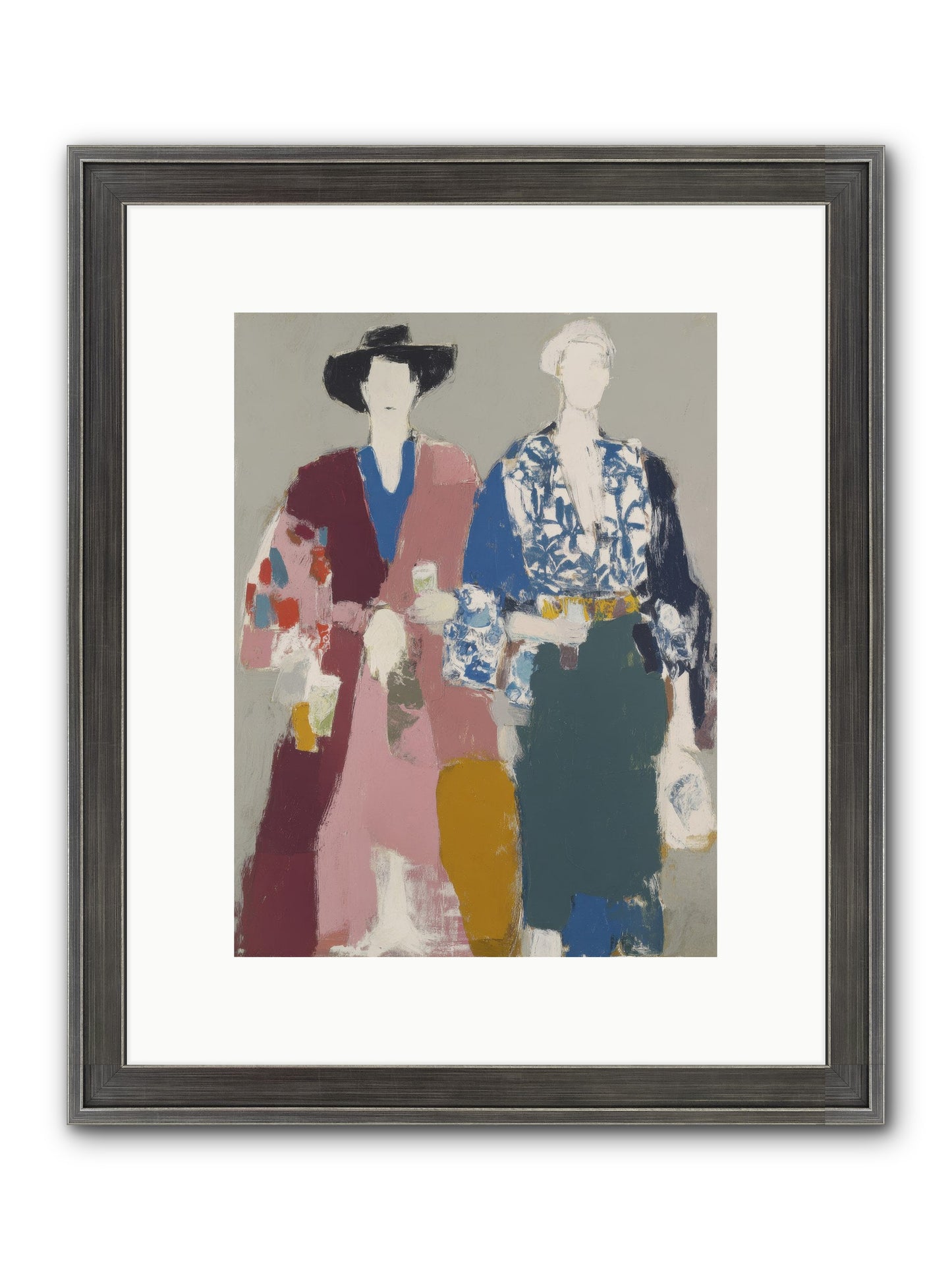 Society Of Afternoon Rituals Framed Print - Slimwoods Black/Silver 9x12