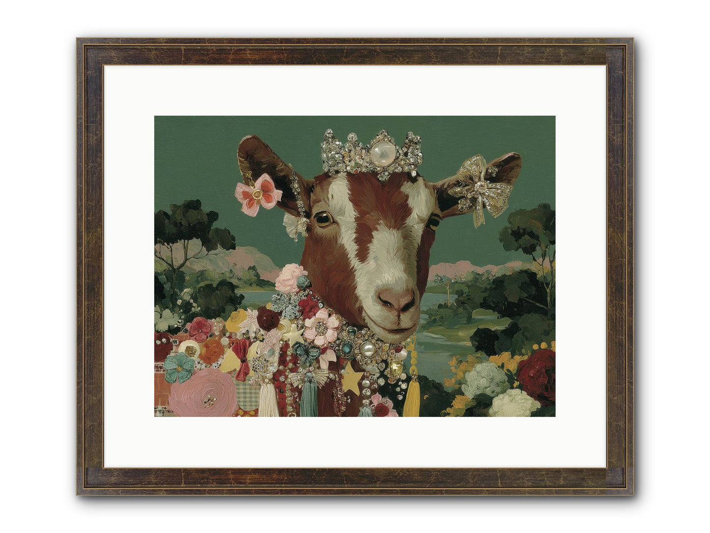 Society Of Blooming Souls Framed Print - Slimwoods Black/Gold 16x12