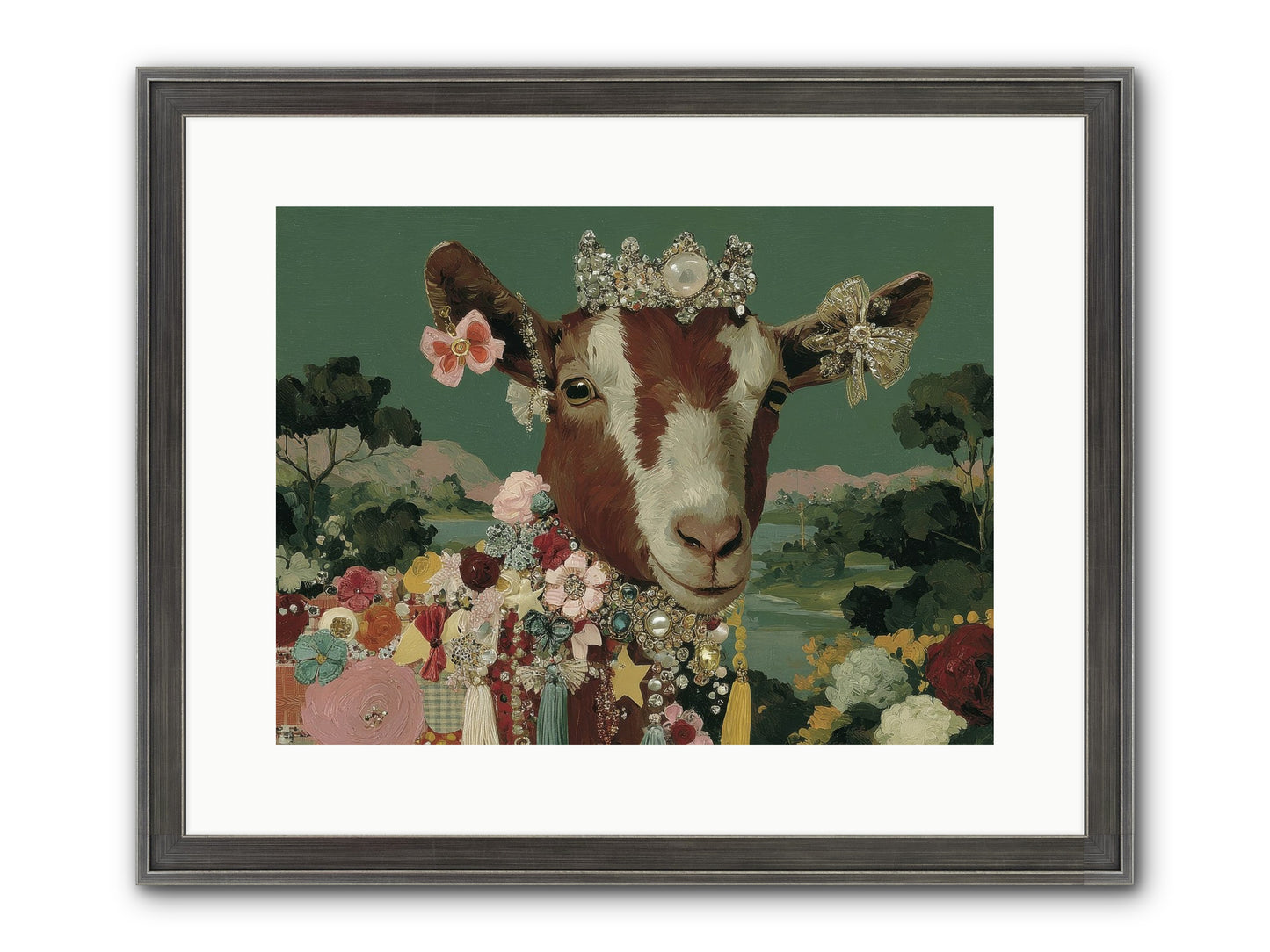Society Of Blooming Souls Framed Print - Slimwoods Black/Silver 16x12