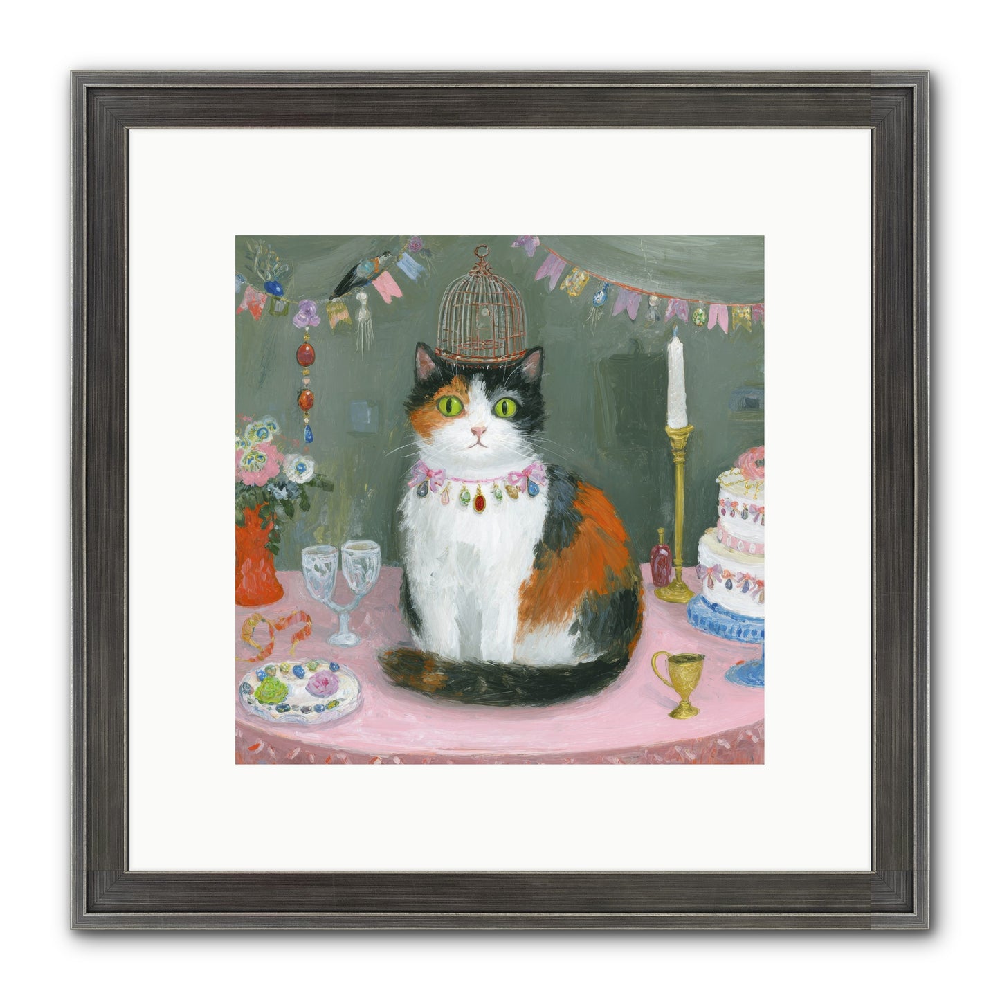 Soft Echoes Of The Past Framed Print - Slimwoods Black/Silver 10x10