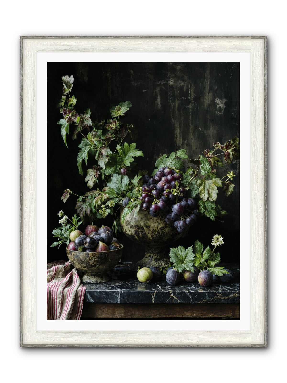 Soil To Soul Framed Print - Driftwood White 36x48