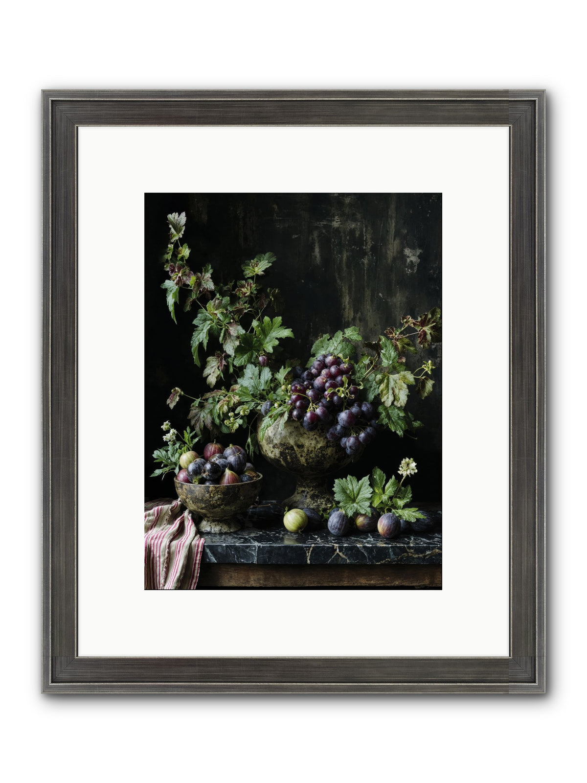 Soil To Soul Framed Print - Slimwoods Black/Silver 9x12