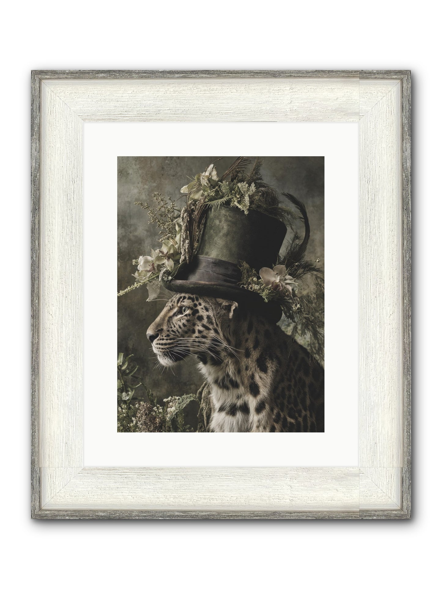 Sojourner Framed Print - Driftwood White 12x16