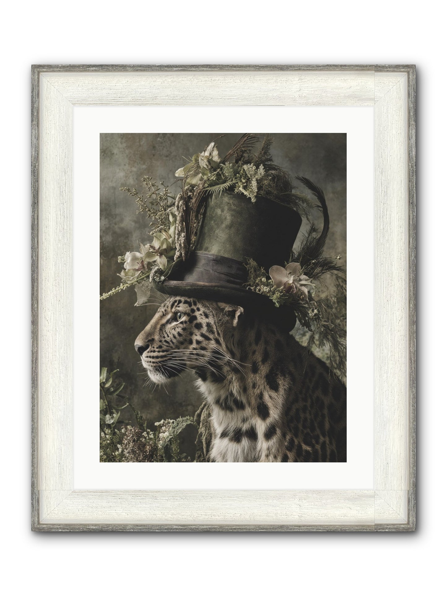 Sojourner Framed Print - Driftwood White 18x24