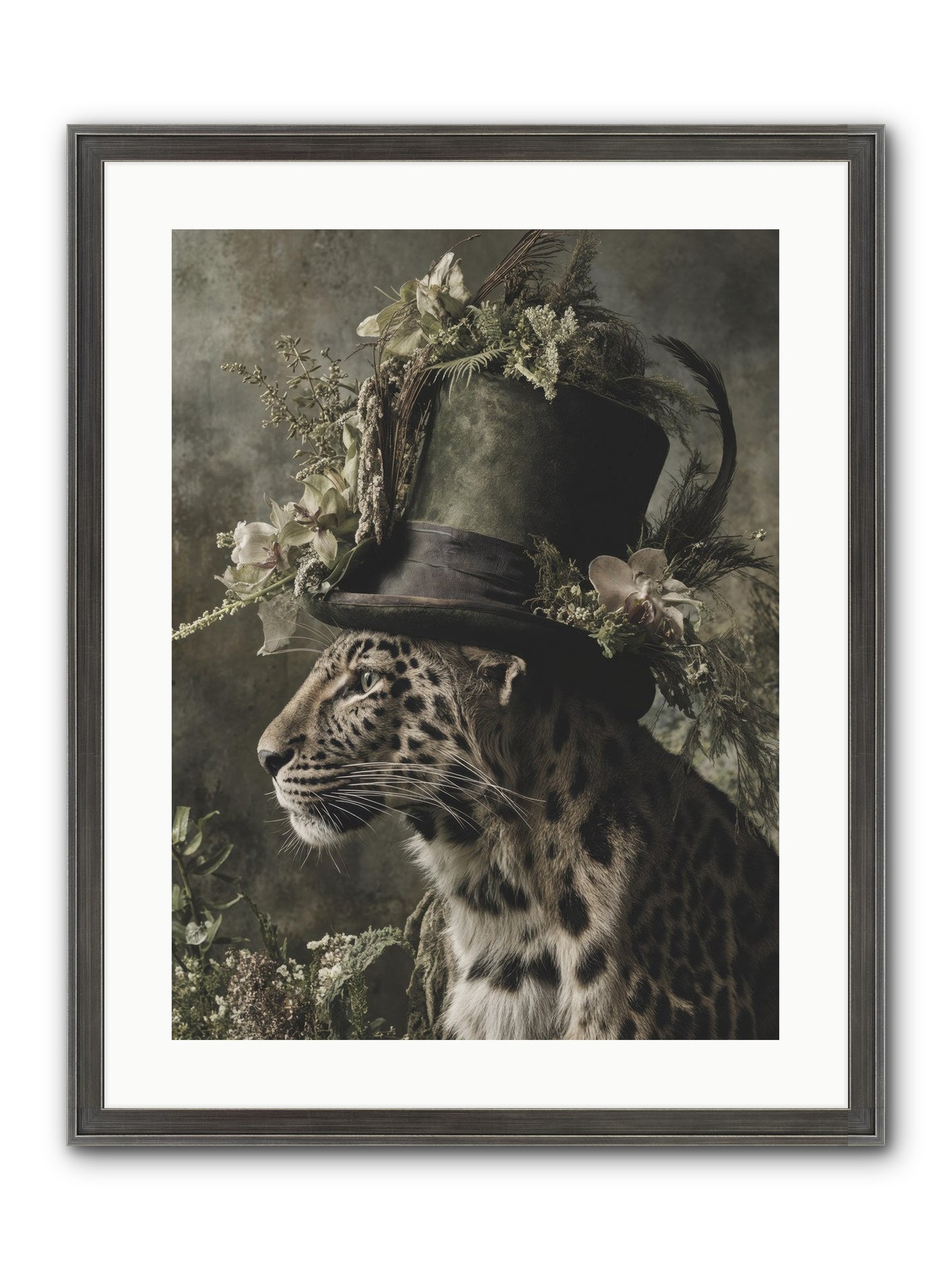Sojourner Framed Print - Slimwoods Black/Silver 18x24