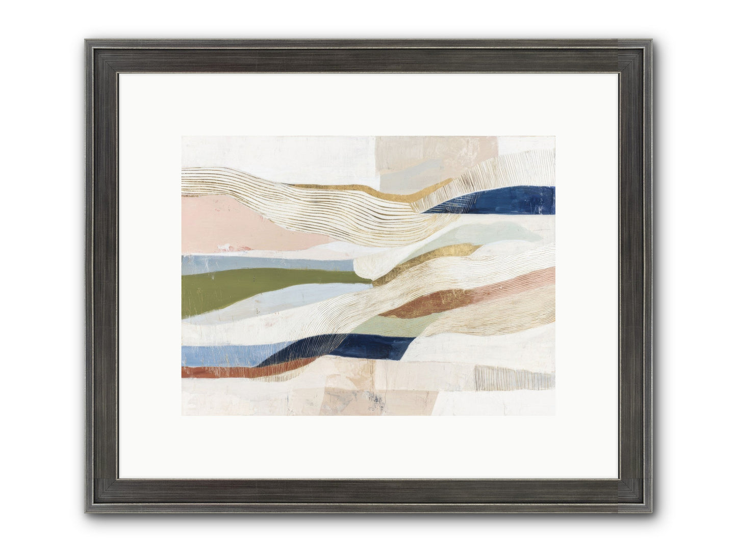 Solace Framed Print - Slimwoods Black/Silver 12x9