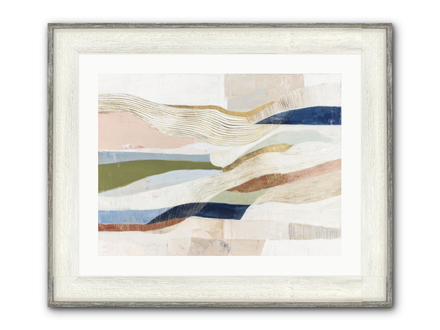 Solace Framed Print - Driftwood White 24x18