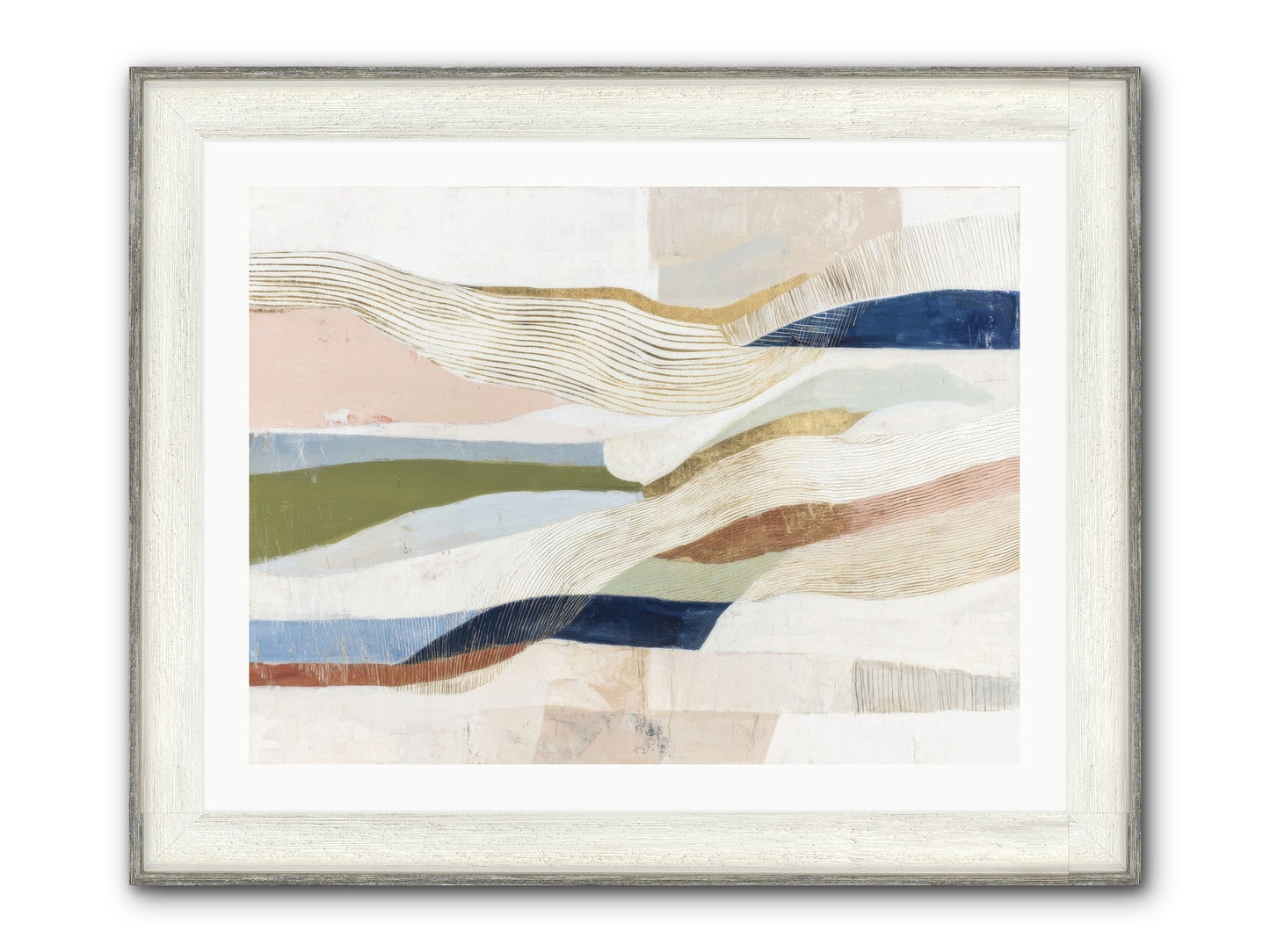 Solace Framed Print - Driftwood White 32x24