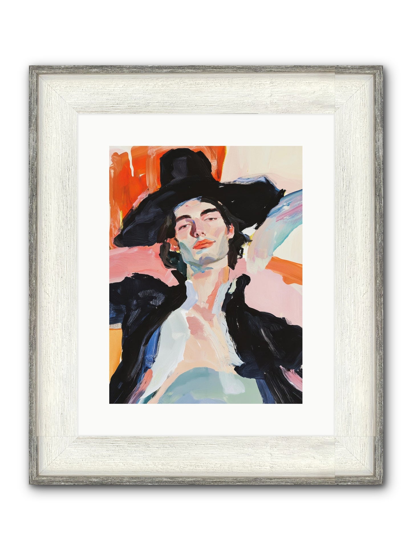 Sole Proprietor Of Love Framed Print - Driftwood White 12x16