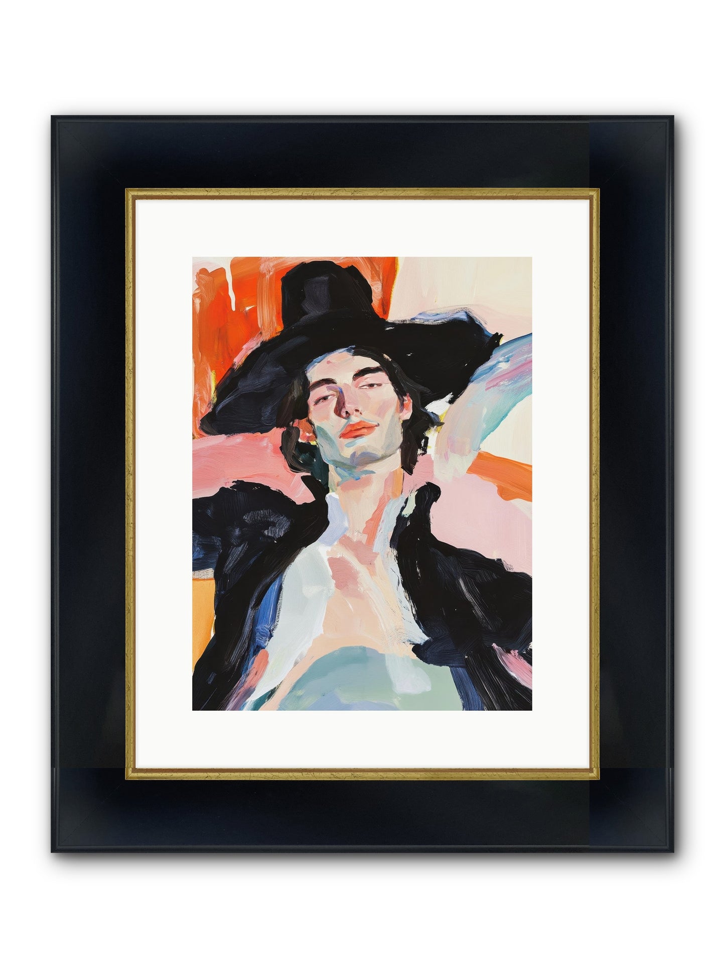 Sole Proprietor Of Love Framed Print - Wide Black w/Gold 12x16