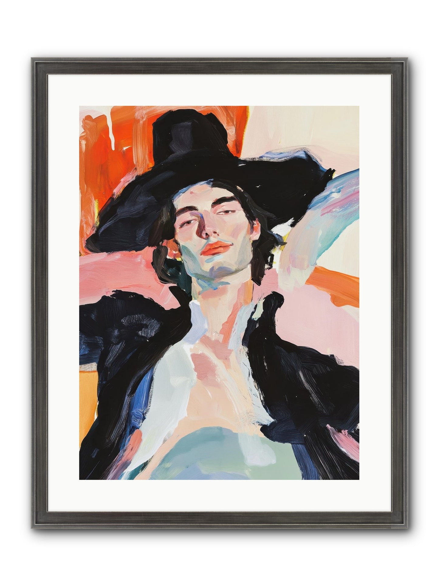 Sole Proprietor Of Love Framed Print - Slimwoods Black/Silver 18x24