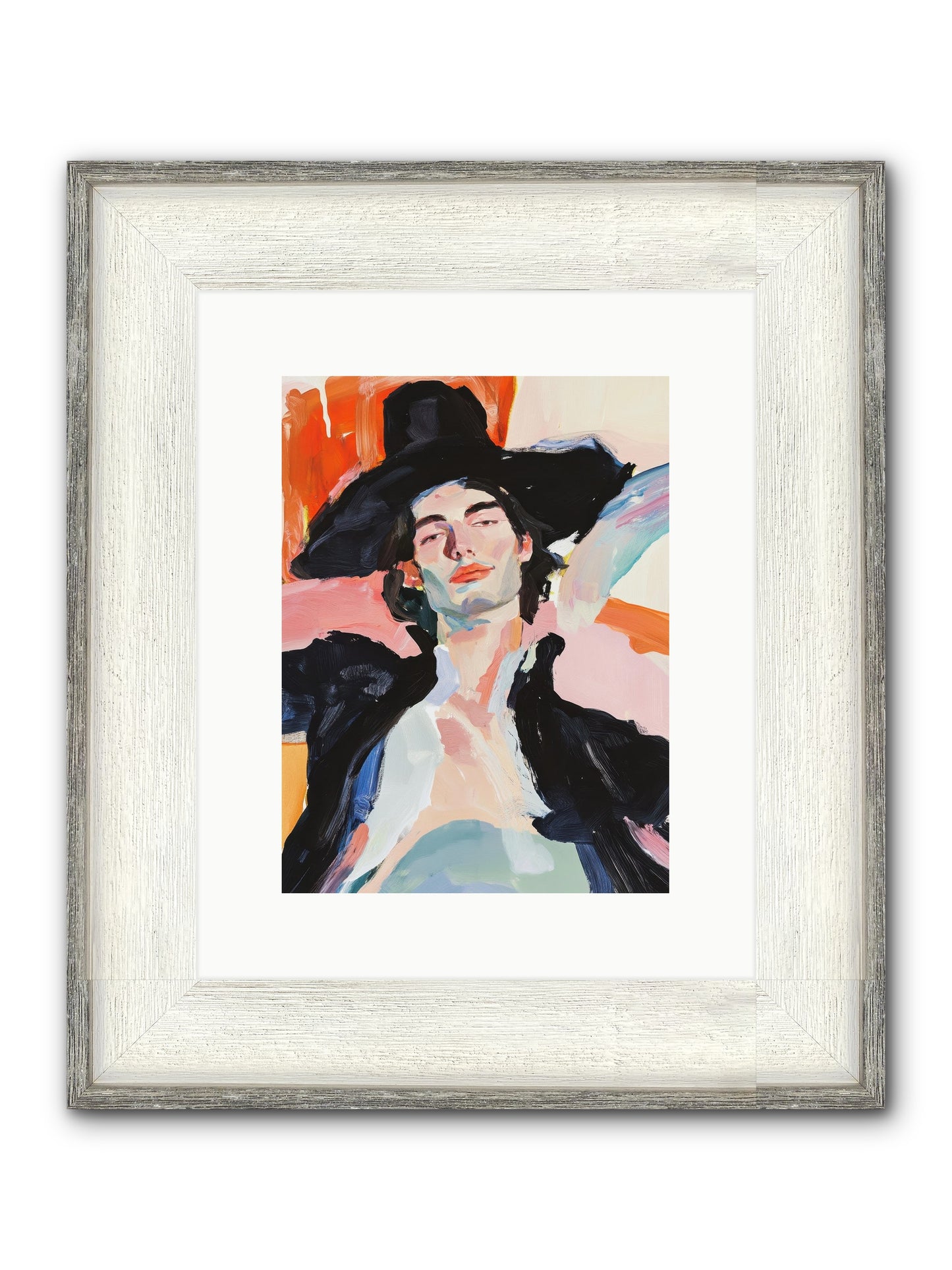 Sole Proprietor Of Love Framed Print - Driftwood White 9x12