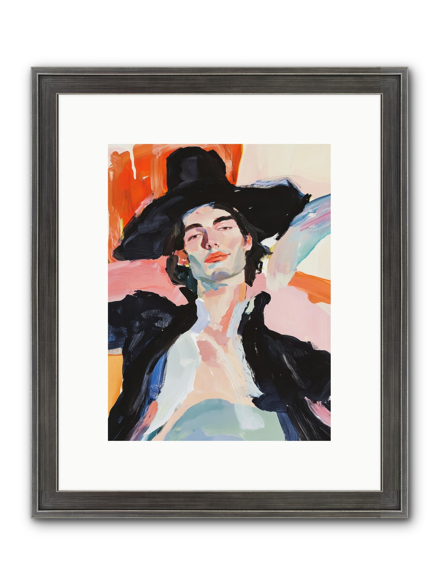 Sole Proprietor Of Love Framed Print - Slimwoods Black/Silver 9x12