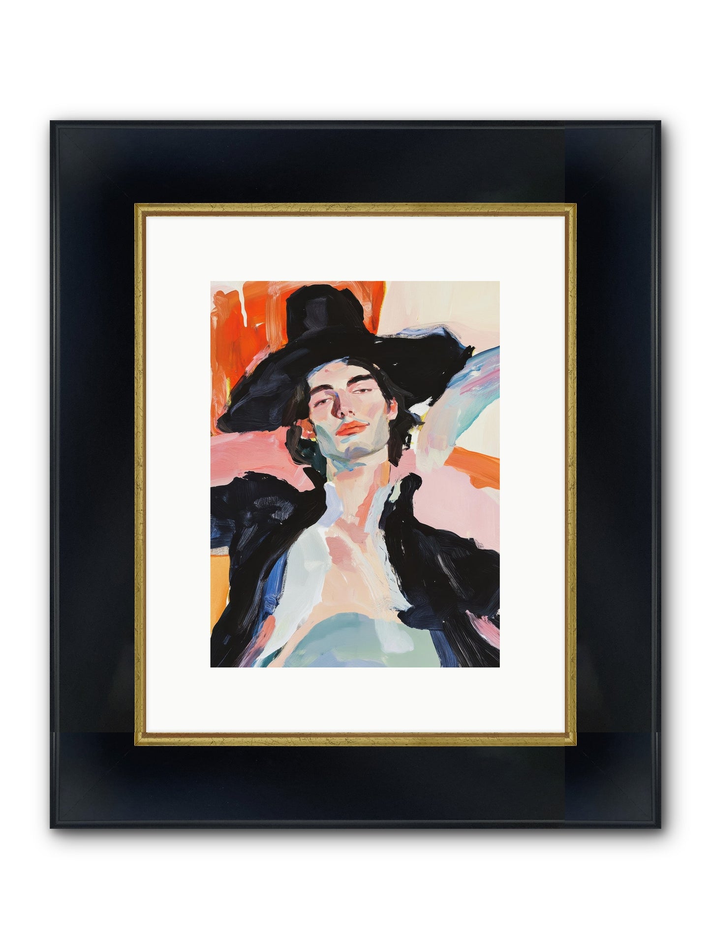 Sole Proprietor Of Love Framed Print - Wide Black w/Gold 9x12